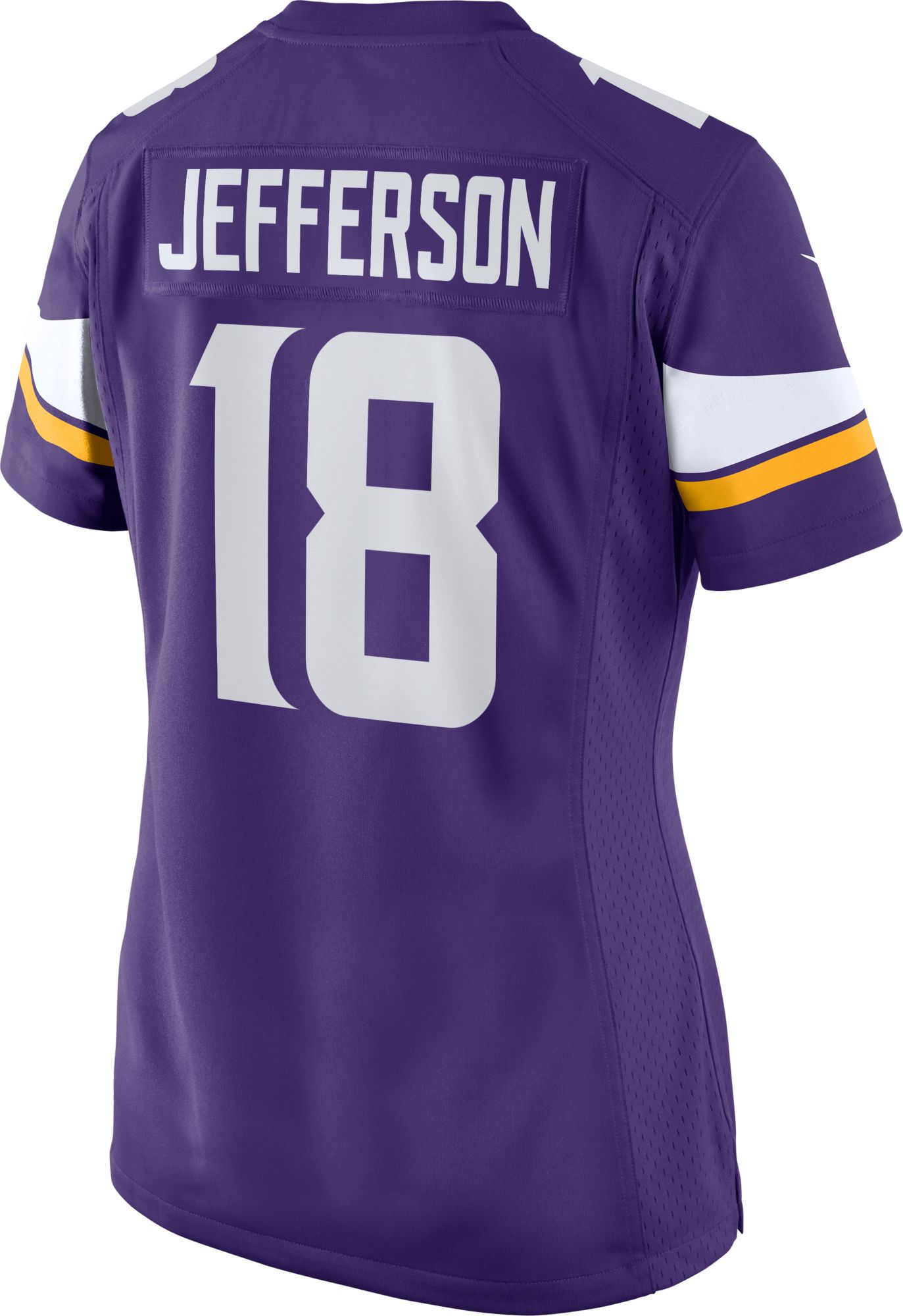 Nike Women's Minnesota Vikings Justin Jefferson #18 Purple Game Jersey product image