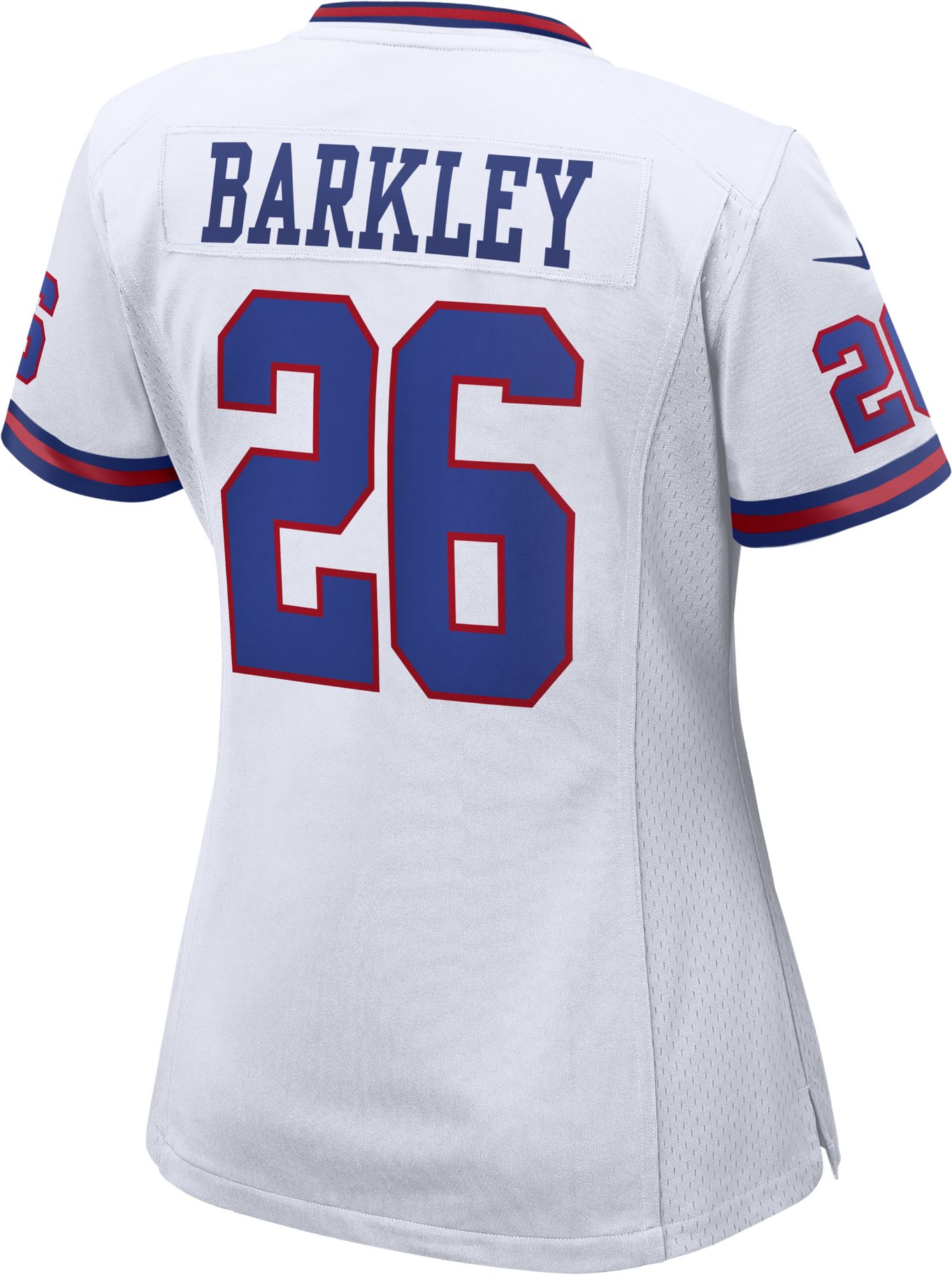 Nike Women's New York Giants Saquon Barkley #26 White Game Jersey