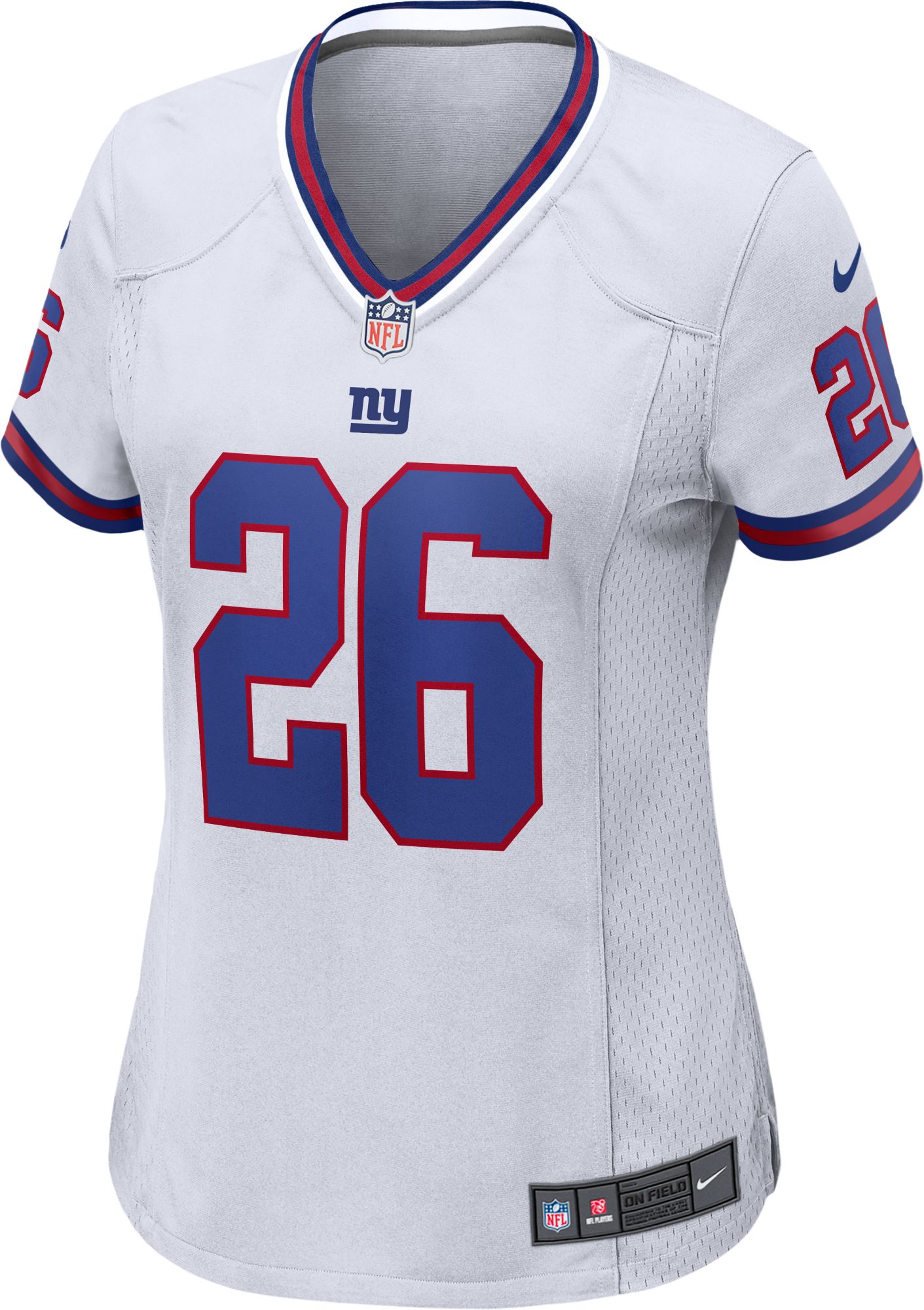 Nike Women's New York Giants Saquon Barkley #26 White Game Jersey product image
