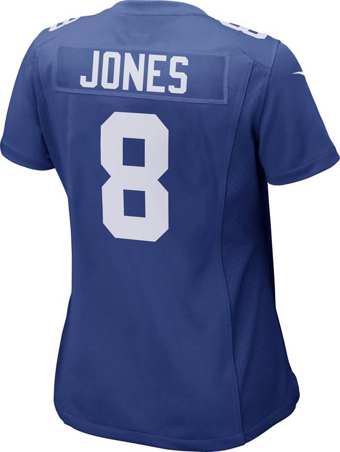 Nike Women's New York Giants Daniel Jones #8 Royal Game Jersey