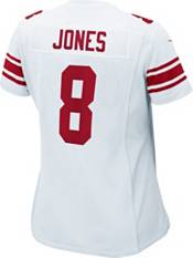 Nike Giants #8 Daniel Jones Royal Blue Team Jersey