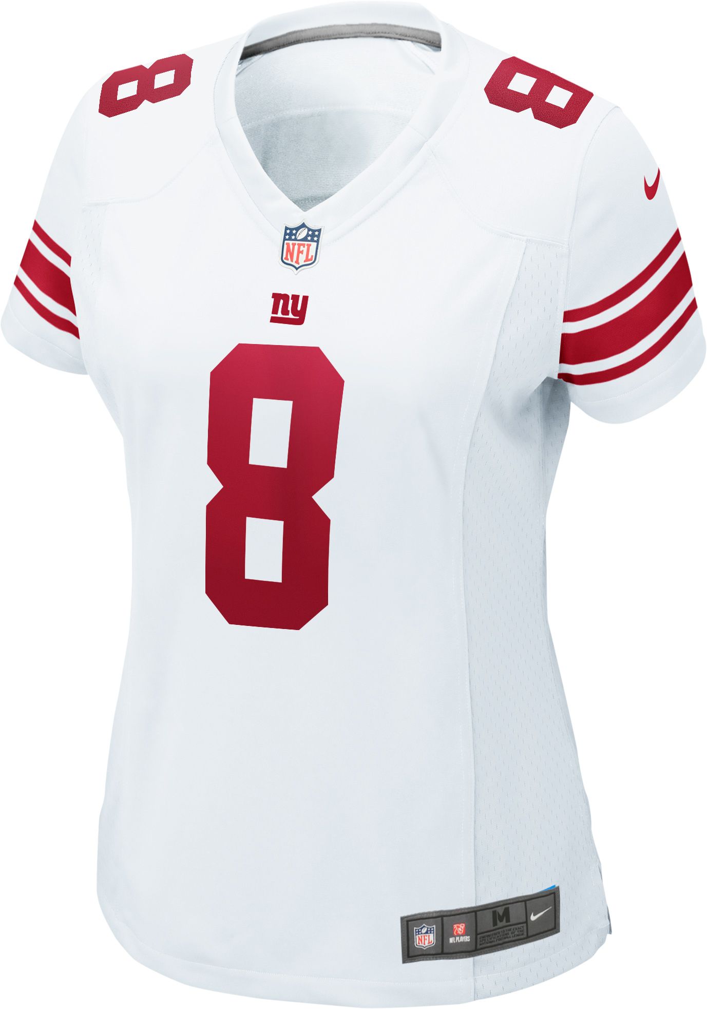 Nike Women's New York Giants Daniel Jones #8 White Game Jersey product image