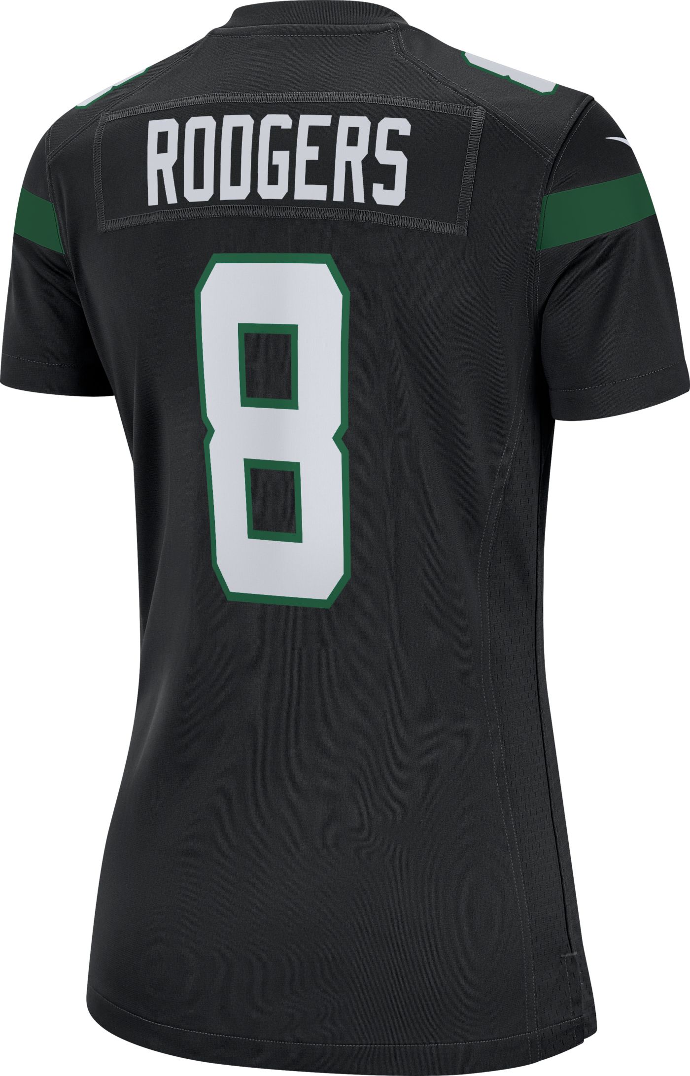 Nike Women s New York Jets Aaron Rodgers 8 Alternate Game Jersey Dick s Sporting Goods