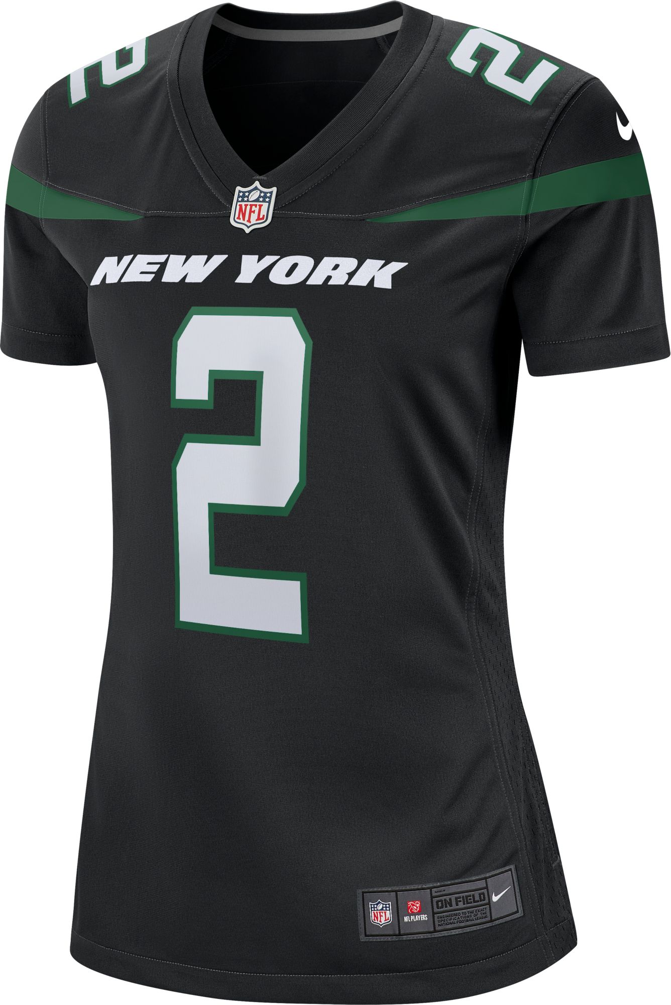 Nike Women's New York Jets Zach Wilson #2 Alternate Game Jersey