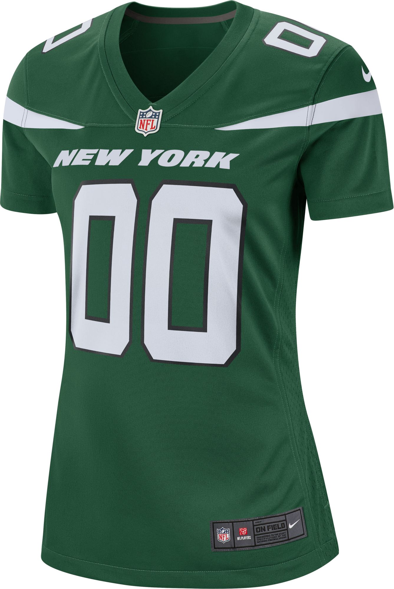 Nike Women's New York Jets Zach Wilson #2 Green Game Jersey product image