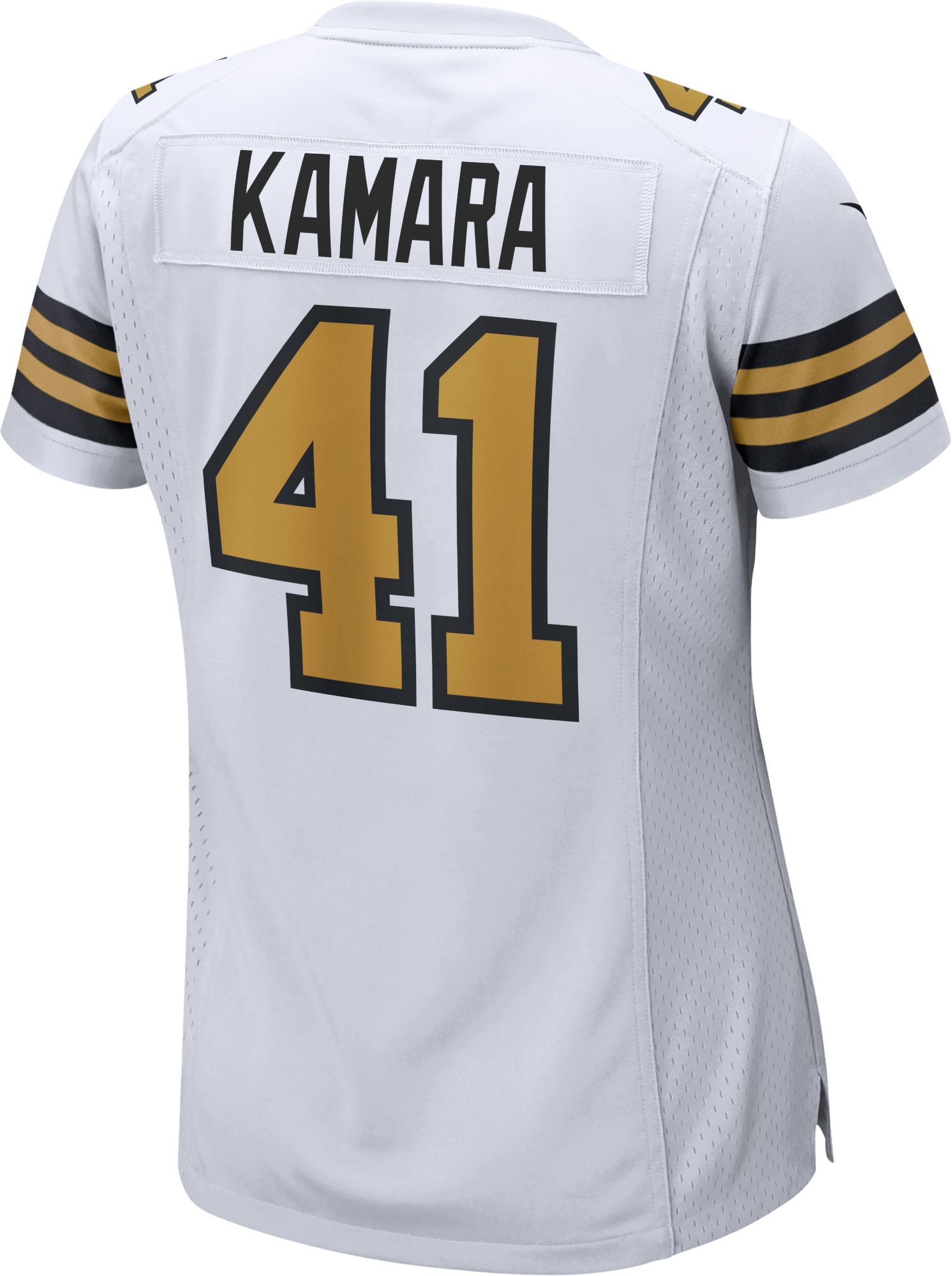 Nike Women's New Orleans Saints Alvin Kamara #41 White Game Jersey