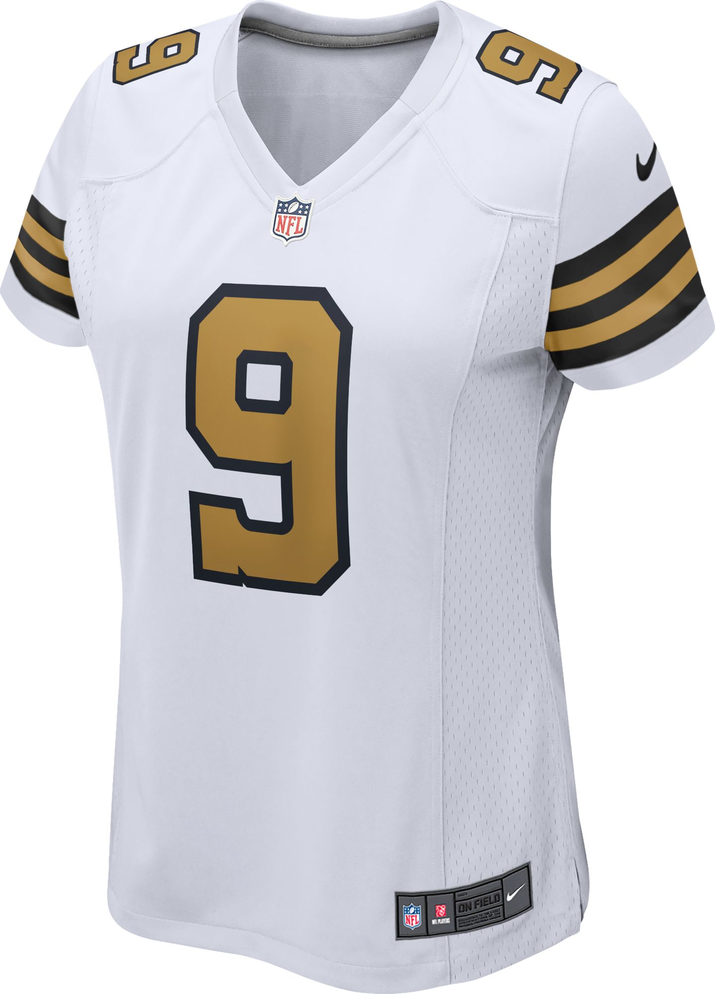 Nike Women's New Orleans Saints Drew Brees #9 White Game Jersey product image