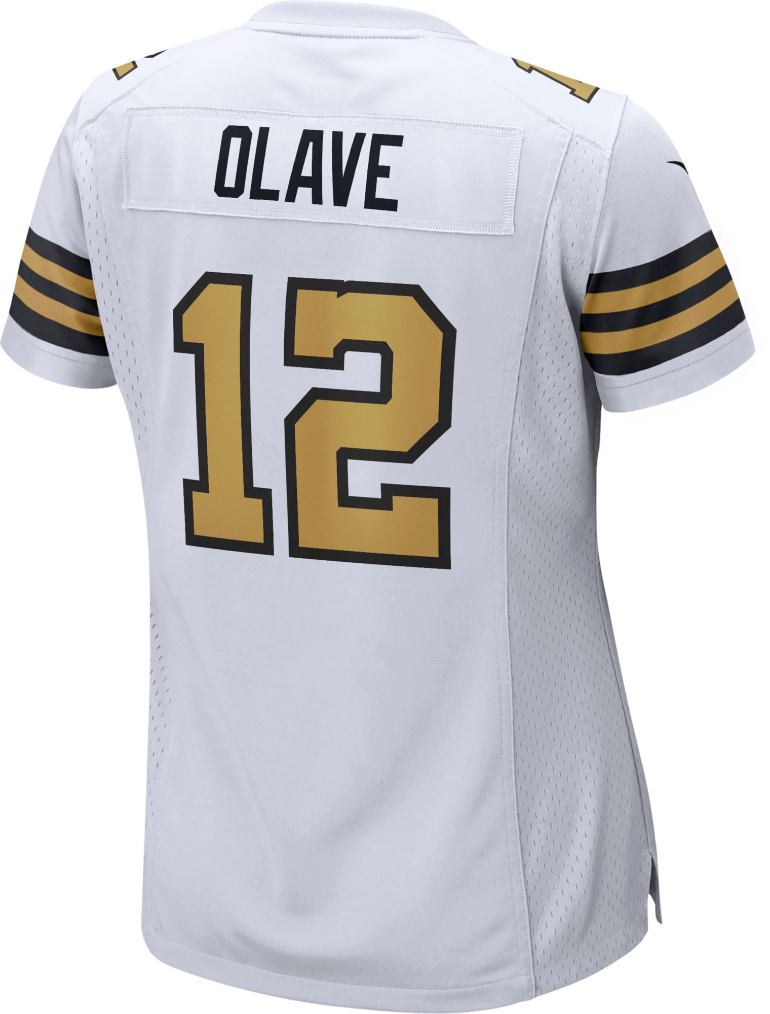 Nike Women's New Orleans Saints Chris Olave #12 Alternate White Game Jersey