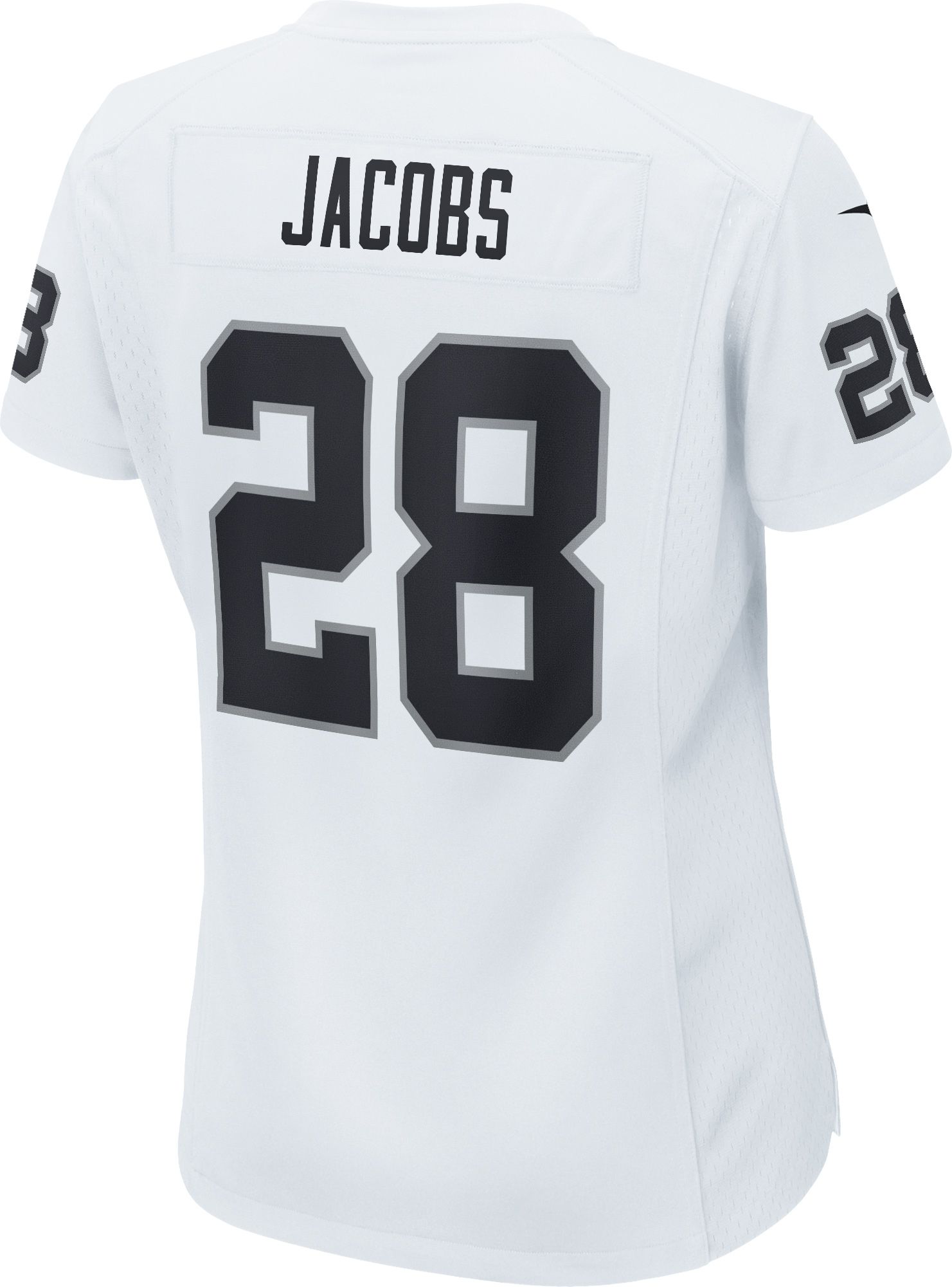 Nike Women's Las Vegas Raiders Josh Jacobs #28 White Game Jersey product image
