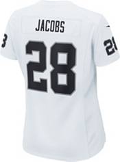 Nike Women's Las Vegas Raiders Josh Jacobs #28 White Game Jersey
