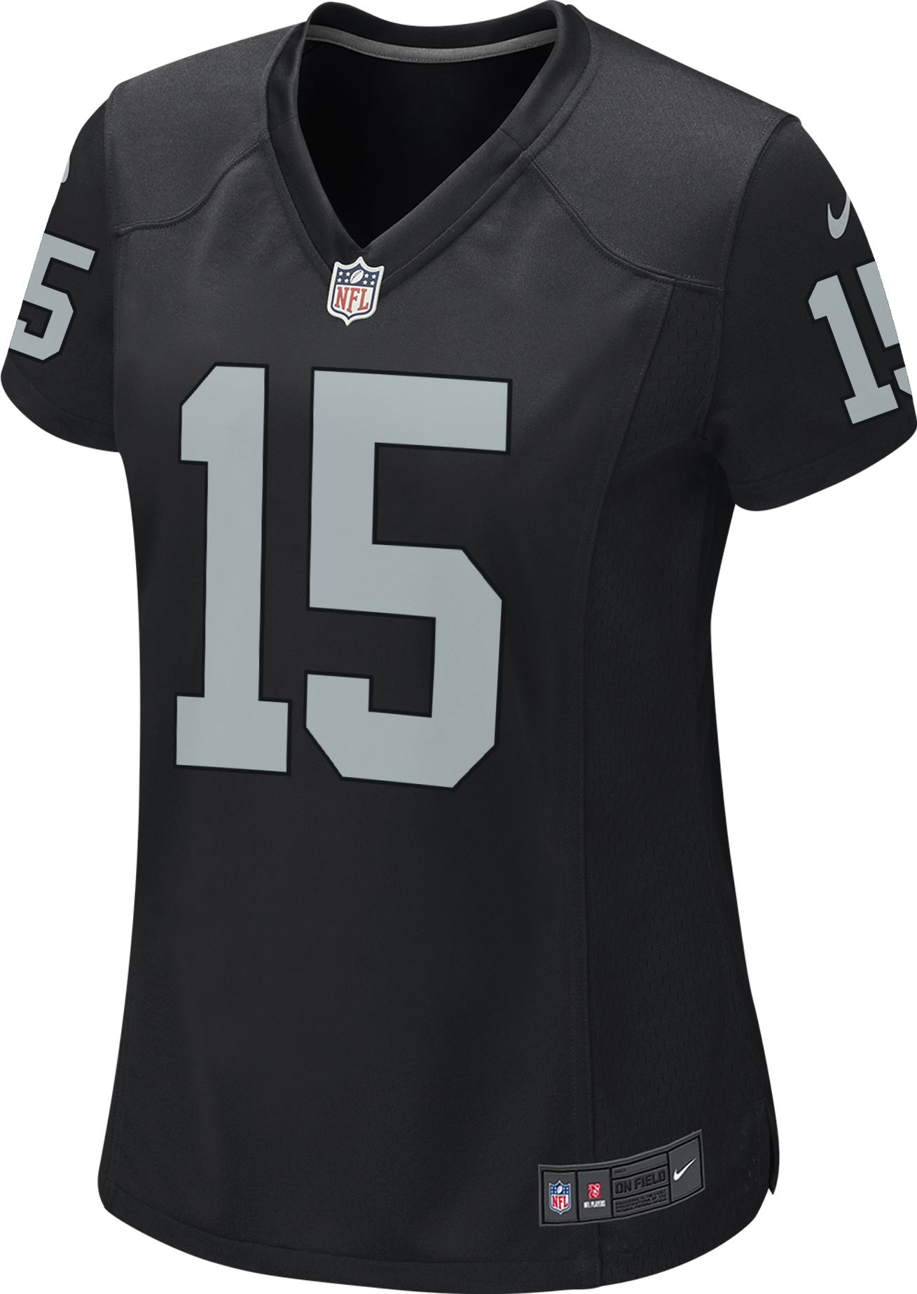 Nike Women's Las Vegas Raiders Fernando Mendoza #15 Black Home Game Jersey product image
