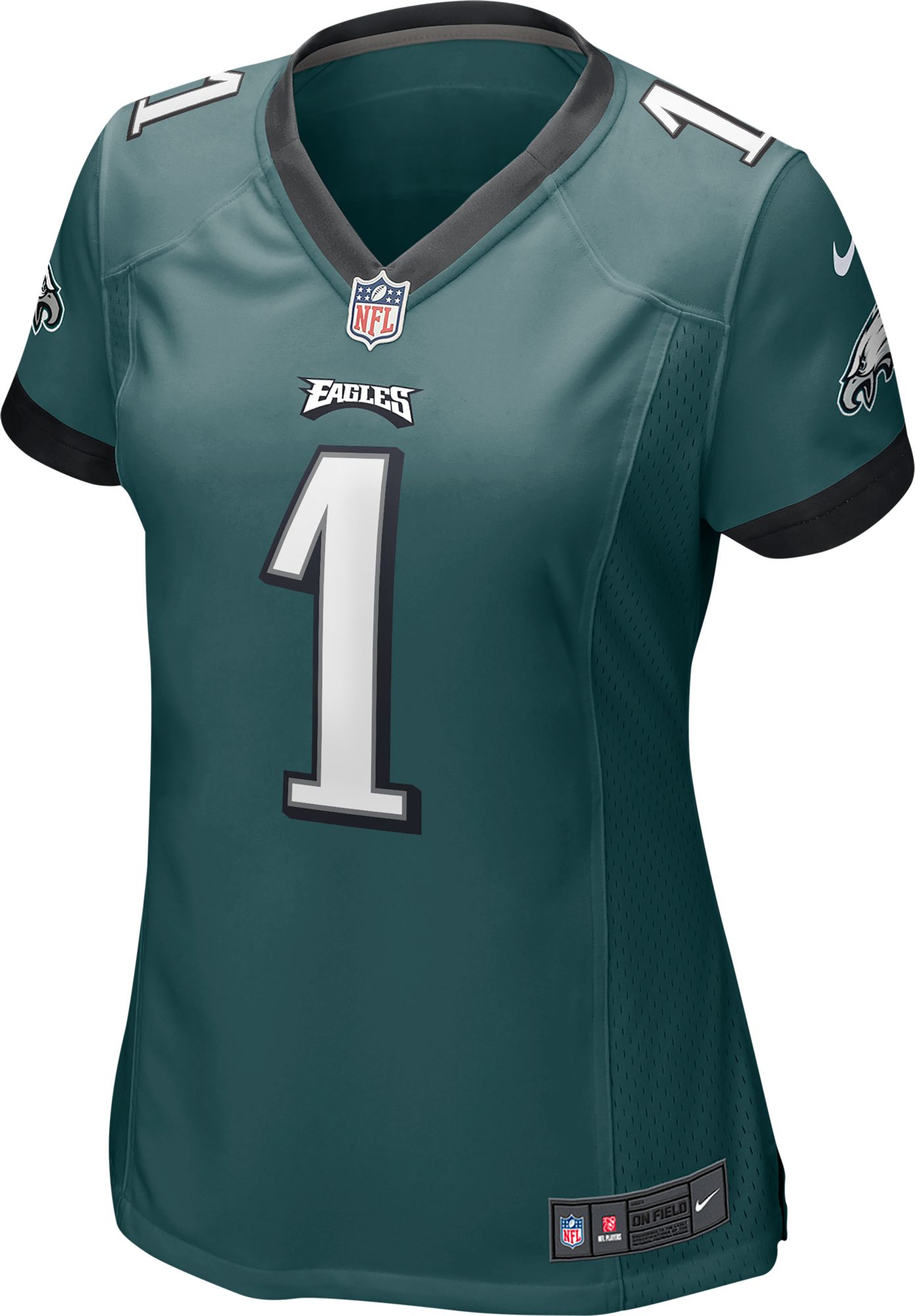 Nike Women's Philadelphia Eagles Jalen Hurts #1 Green Game Jersey product image