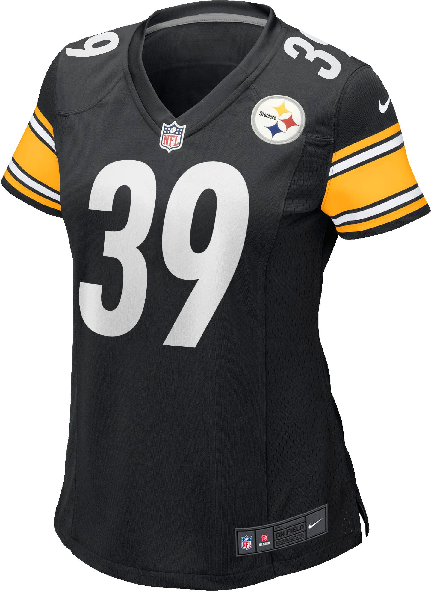 Nike Pittsburgh Steelers No39 Minkah Fitzpatrick Black Alternate Youth Stitched NFL 100th Season Vapor Limited Jersey
