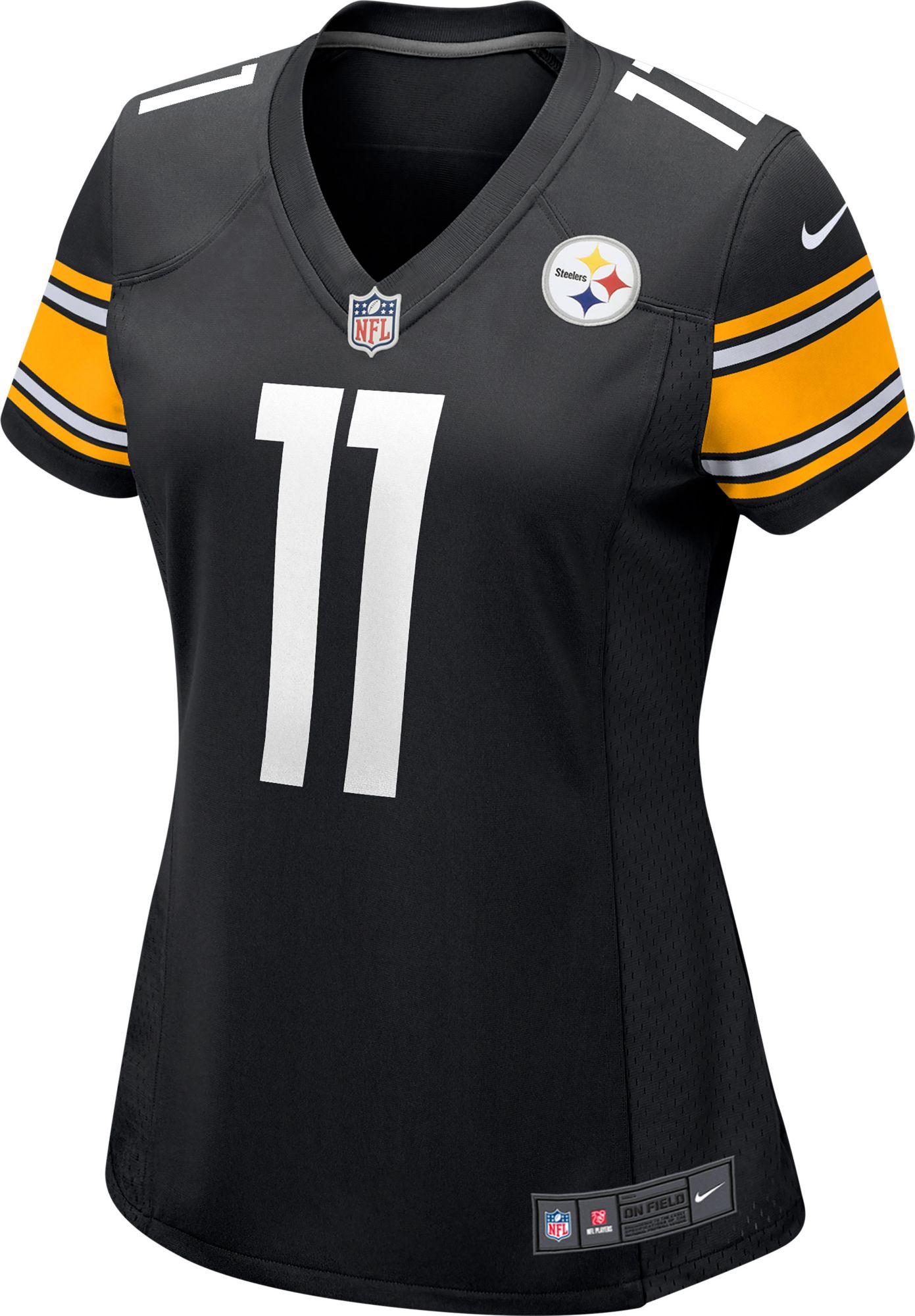 Nike Women's Pittsburgh Steelers Chase Claypool #11 Black Game Jersey product image
