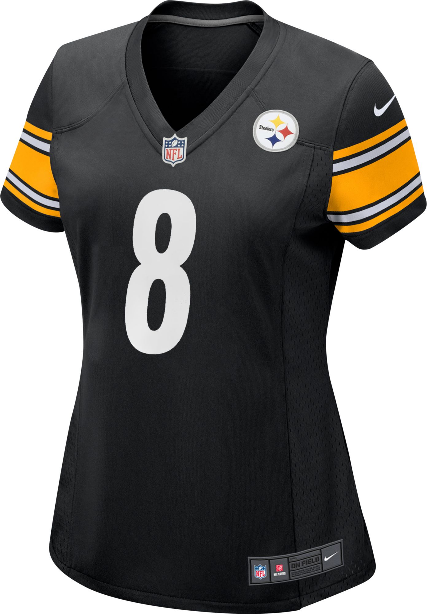 Nike Women's Pittsburgh Steelers Kenny Pickett #8 Black Game Jersey