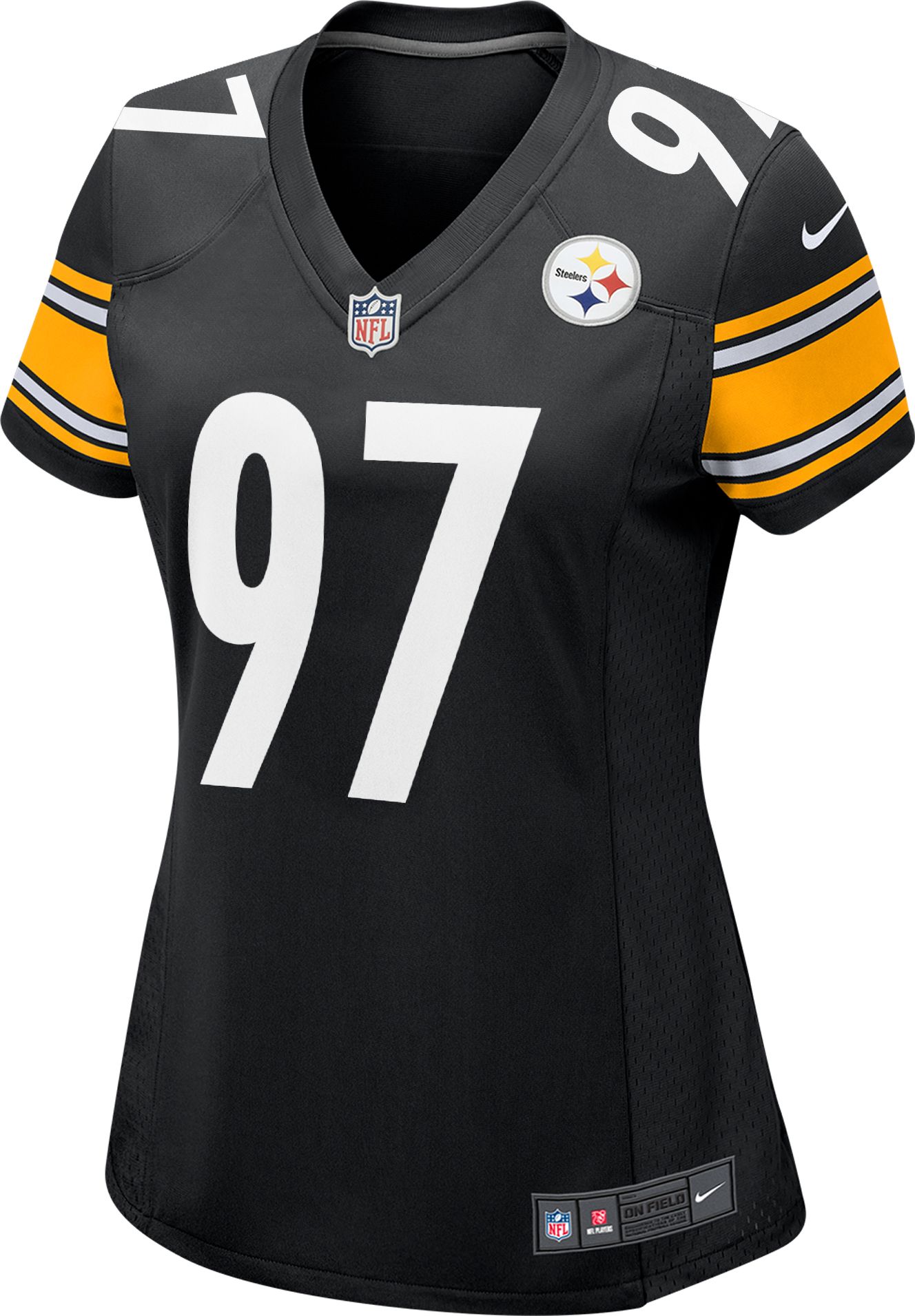 Nike Women's Pittsburgh Steelers Cameron Heyward #97 Black Game Jersey product image
