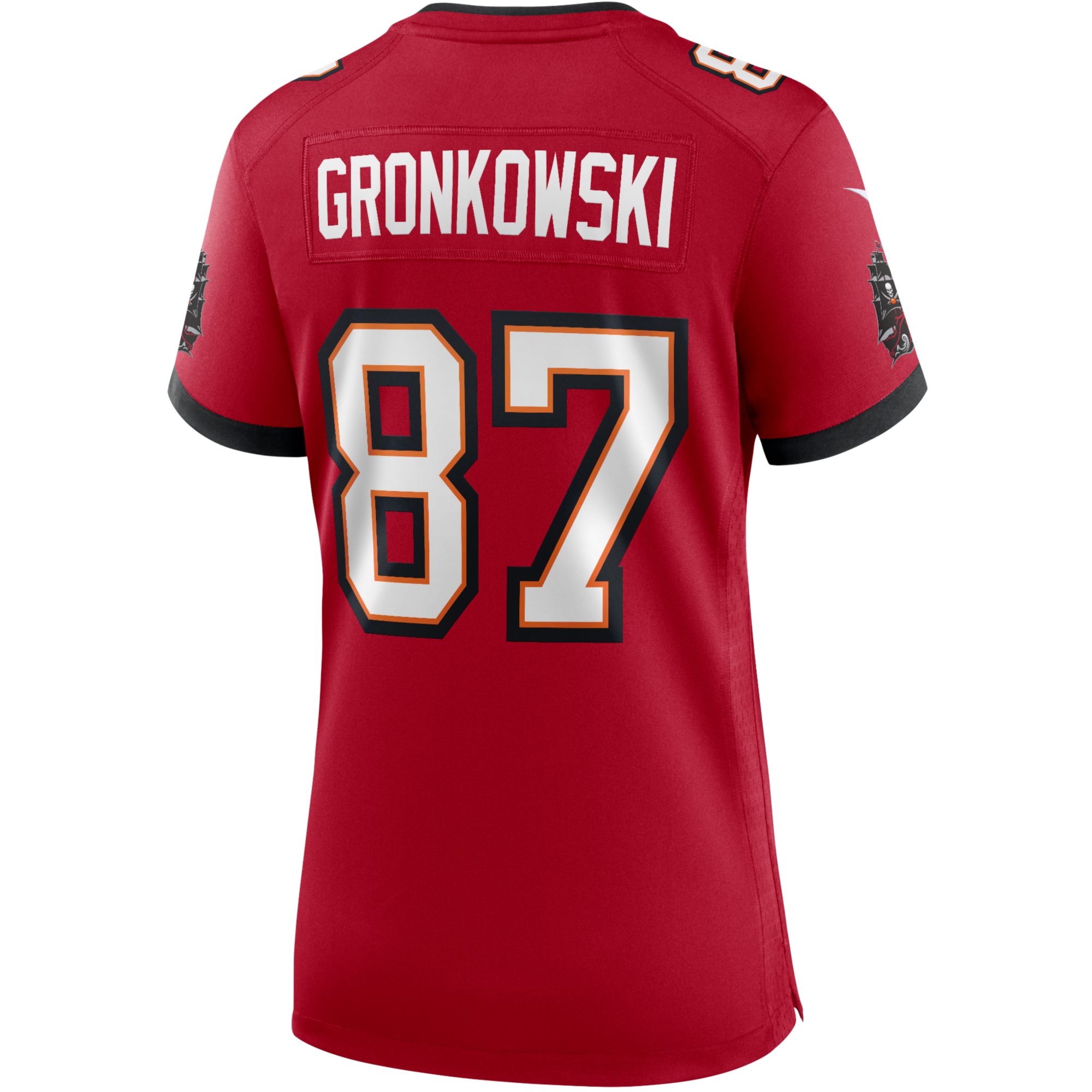 Nike Women's Tampa Bay Buccaneers Rob Gronkowski #87 Red Game Jersey product image
