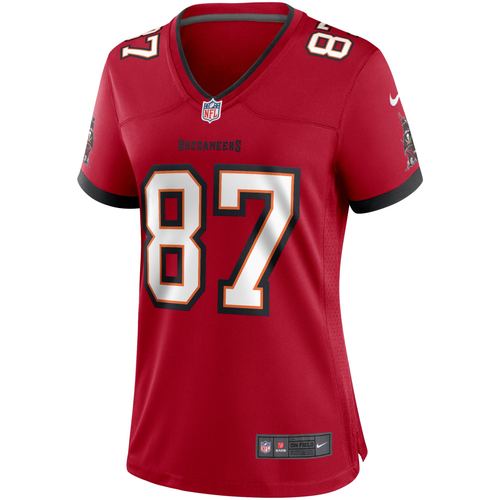 Nike Women's Tampa Bay Buccaneers Rob Gronkowski #87 Red Game Jersey product image