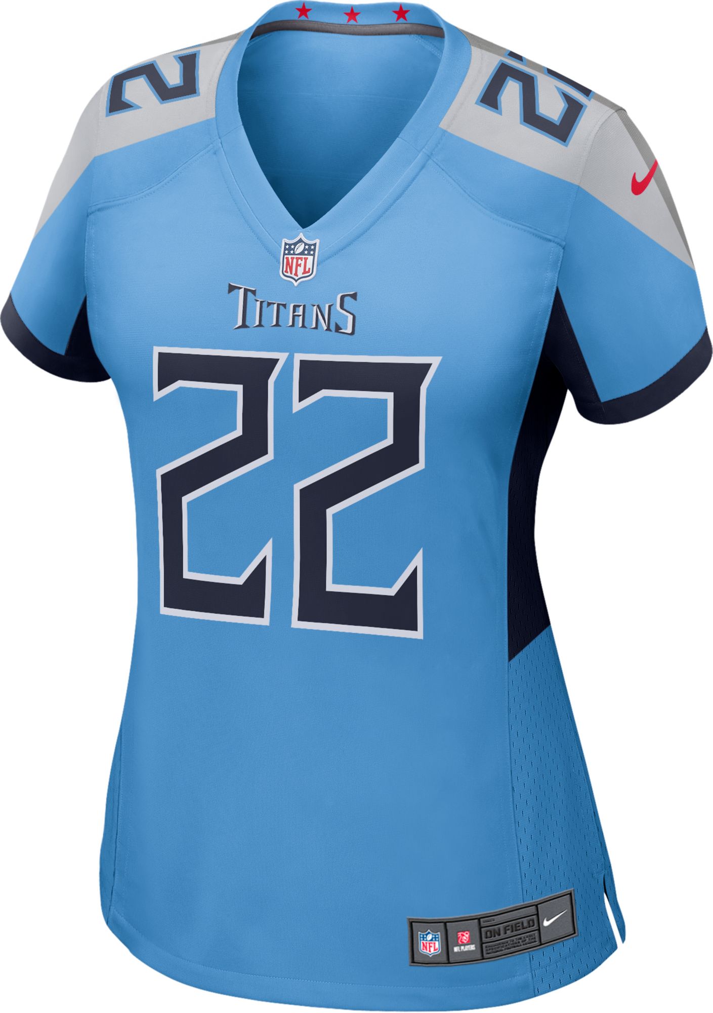 Nike Women's Tennessee Titans Derrick Henry #22 Blue Game Jersey product image
