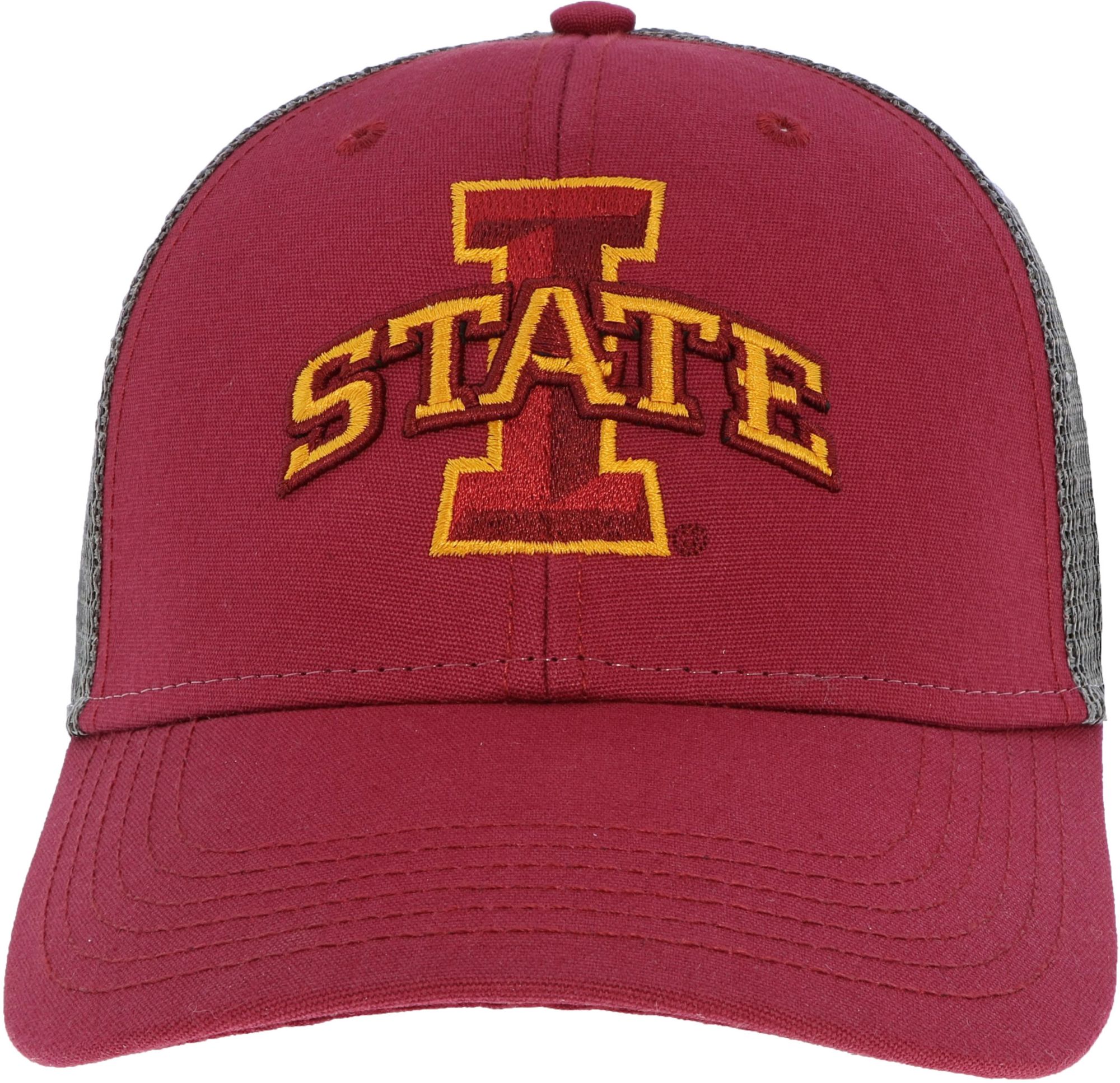 League-Legacy Men's Iowa State Cyclones Cardinal Lo-Pro Adjustable Trucker Hat