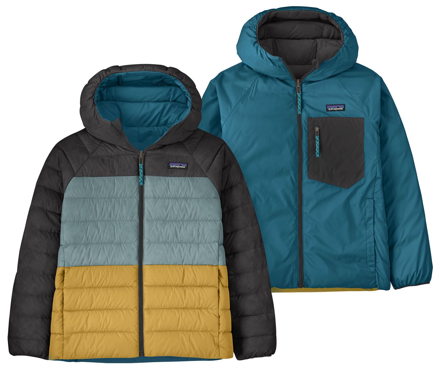 Patagonia Youth Reversible Down Sweater Hooded Jacket product image