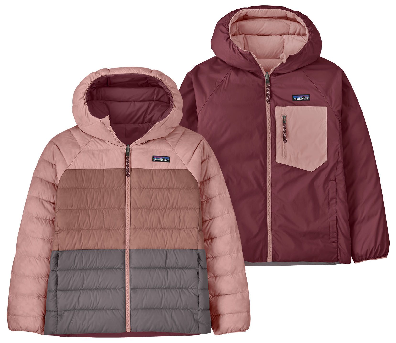 Patagonia Youth Reversible Down Sweater Hooded Jacket product image