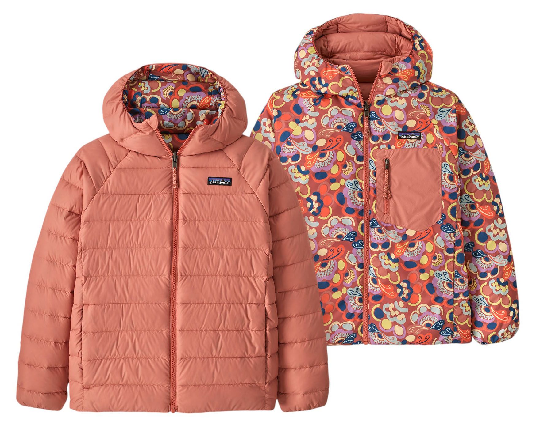 Patagonia Youth Reversible Down Sweater Hooded Jacket product image