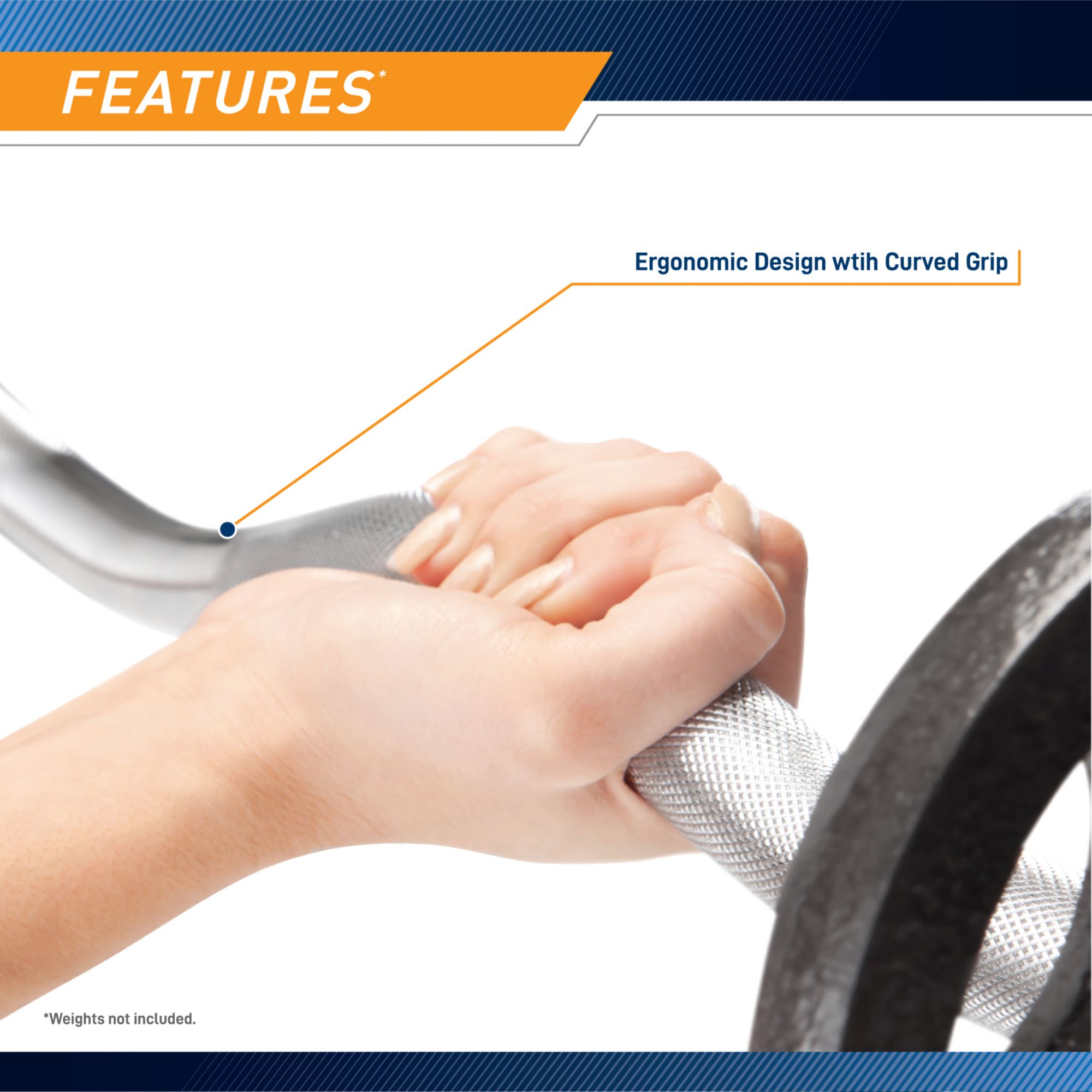 Apex Standard Curl Bar and Dumbbell Handle Combo product image