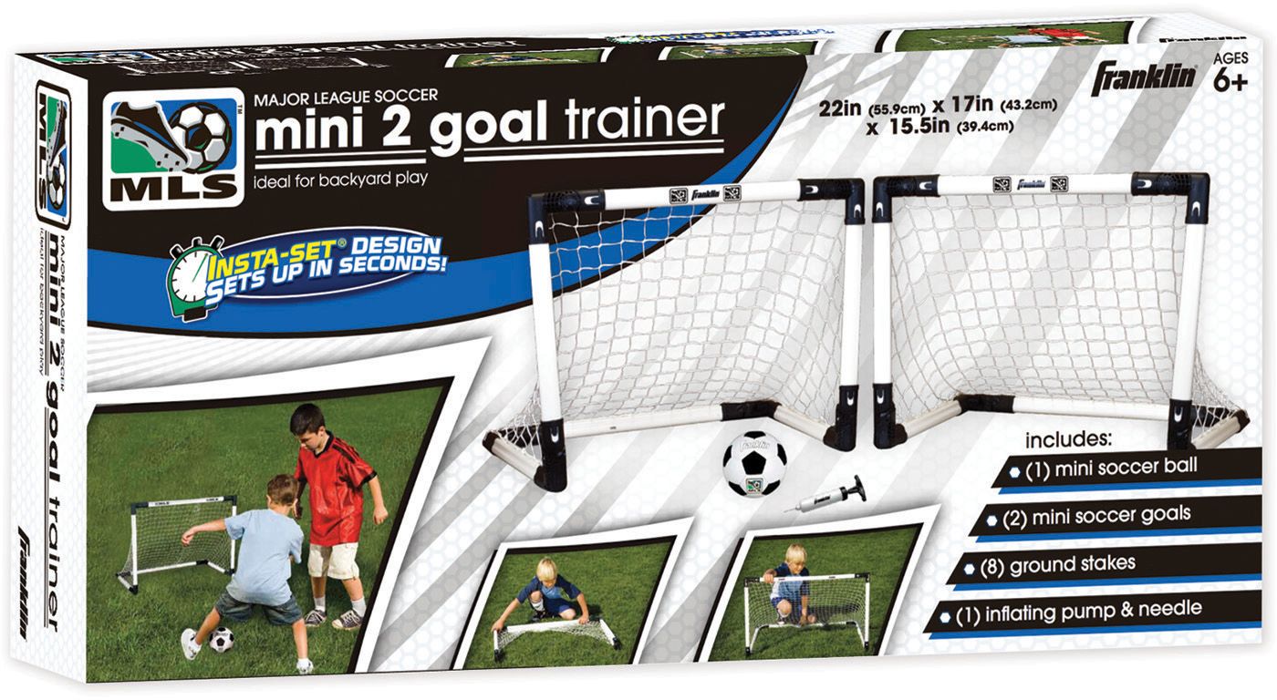 Franklin MLS Mini Insta Indoor Soccer Goal Set product image