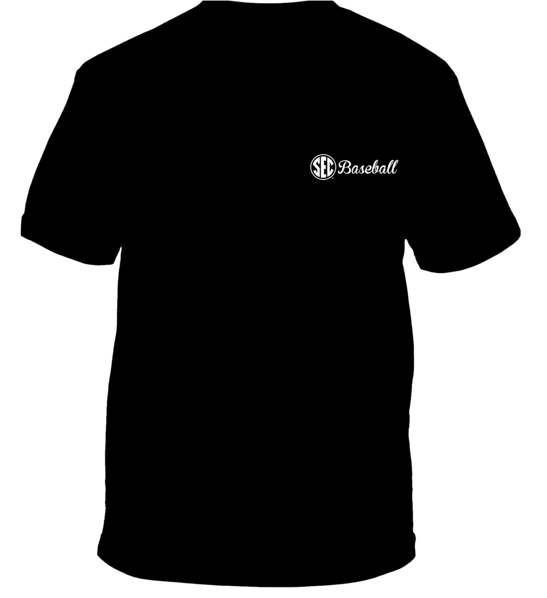 New World Graphics Youth NCAA Black SEC Baseball Fence T-Shirt product image
