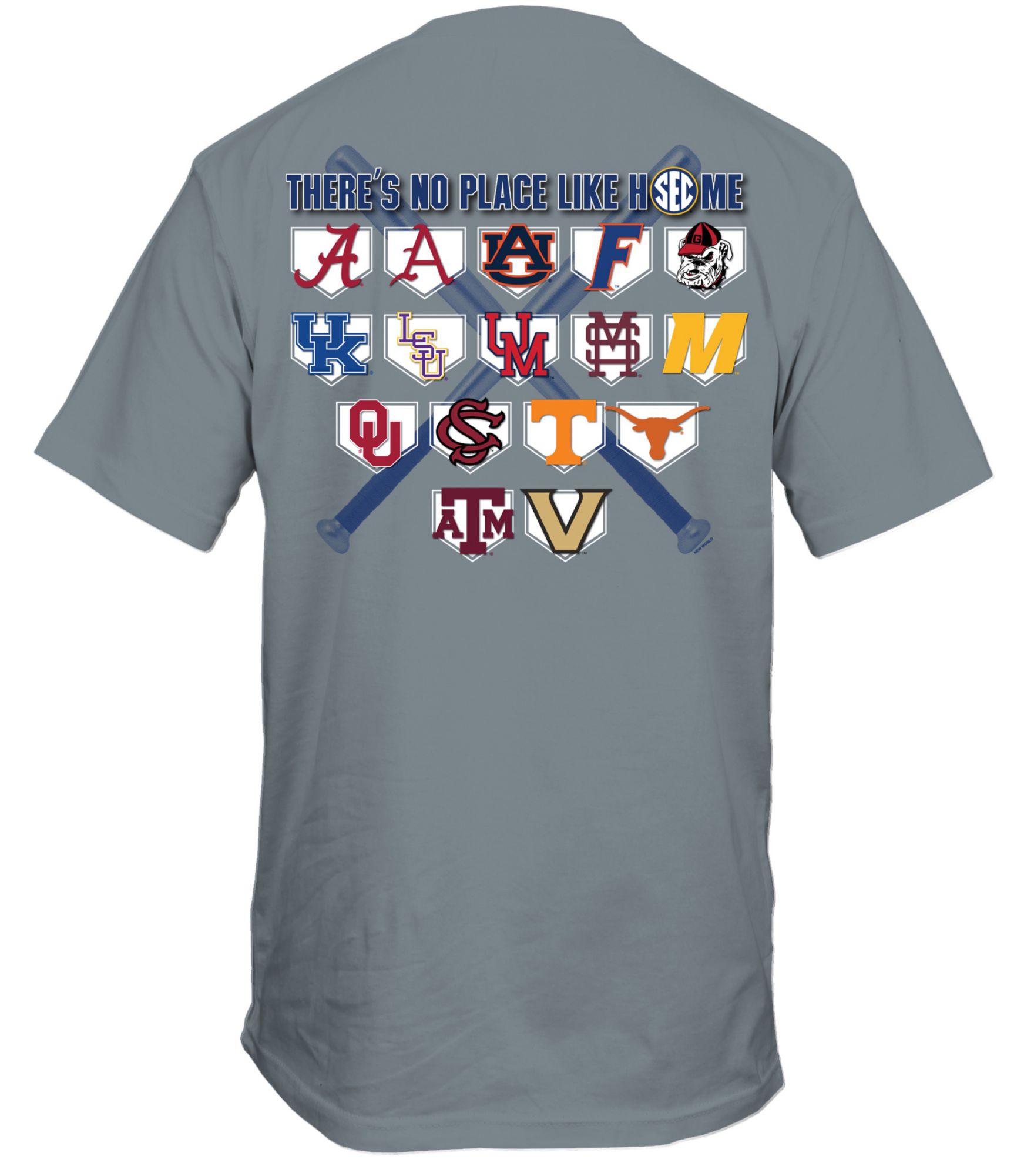 New World Graphics Youth NCAA Granite SEC Baseball Home T-Shirt product image