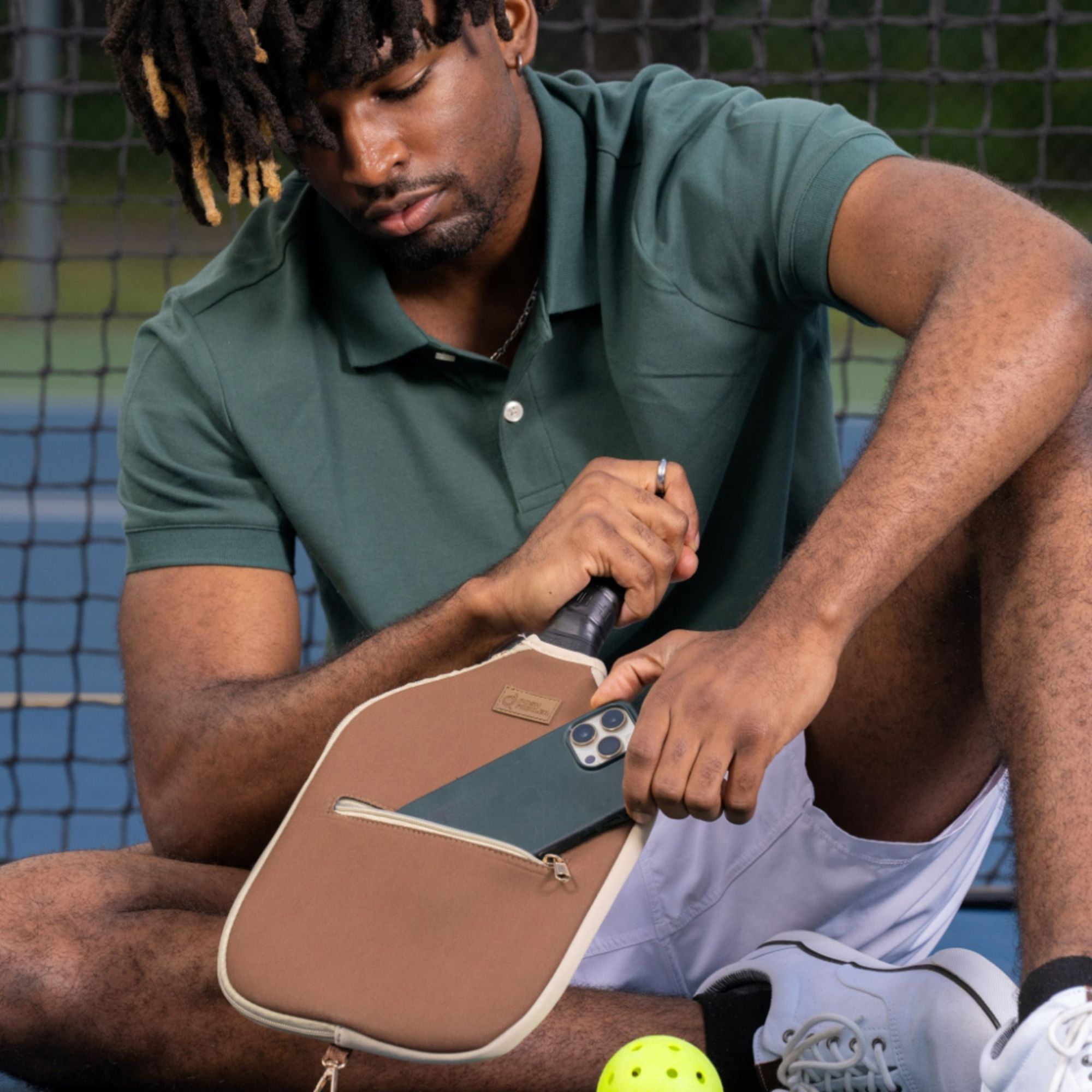 Posh Pickler Crossbody Pickleball Cover product image