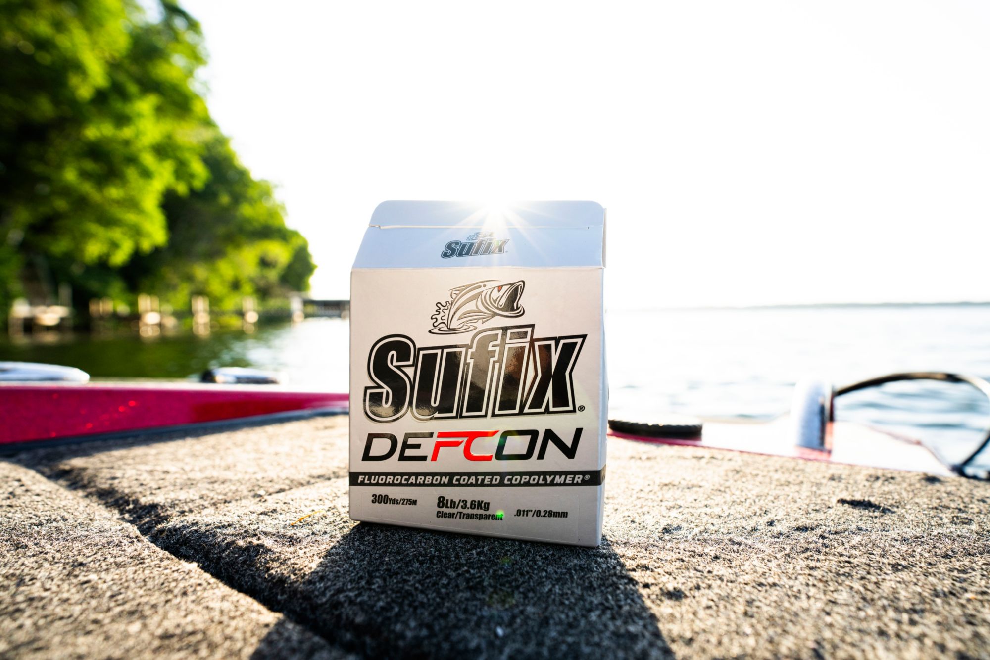 Sufix Defcon Fluorocarbon-Coated Copolymer Fishing Line product image