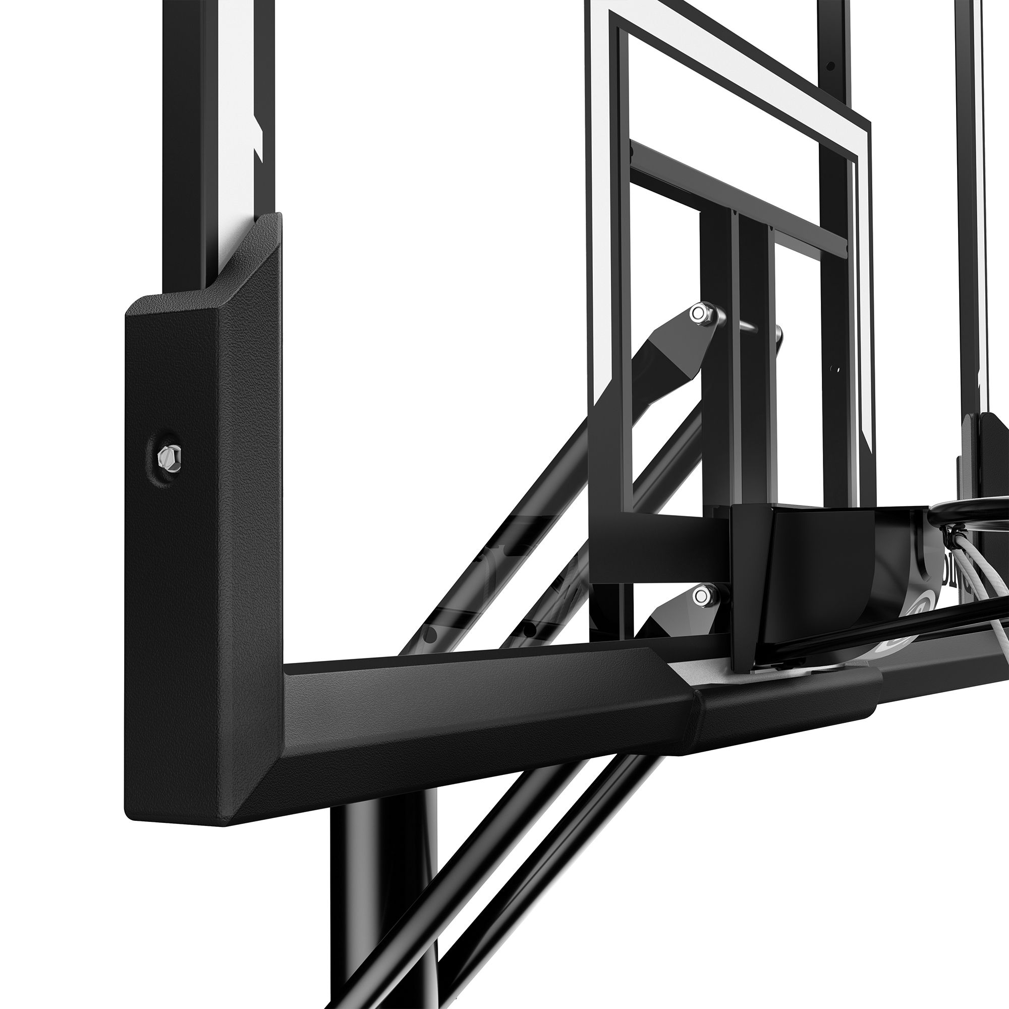 Spalding 52" Performance Acrylic AccuGlide Portable Basketball Hoop product image