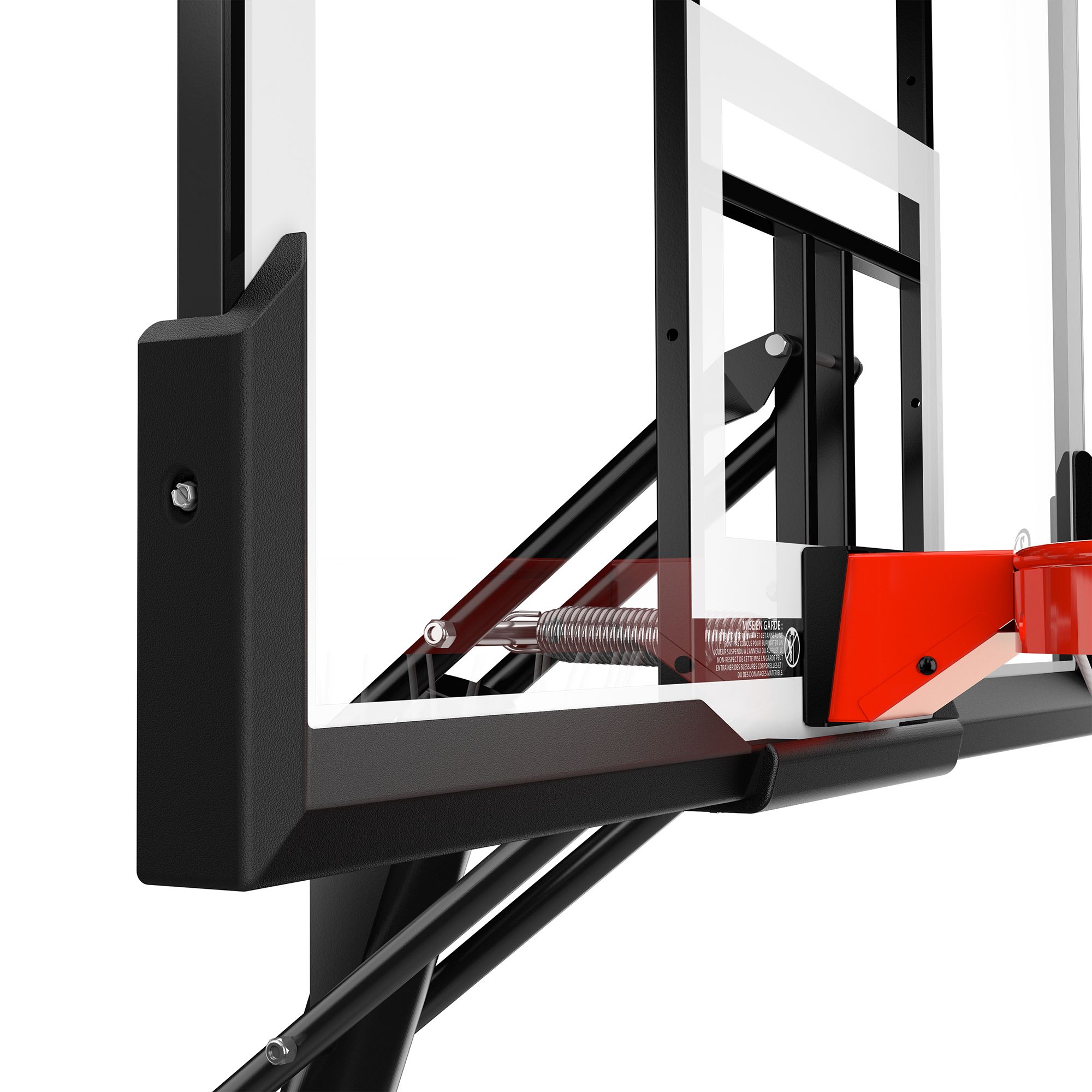 Spalding 54" Performance Acrylic RapidLock Portable Basketball Hoop product image