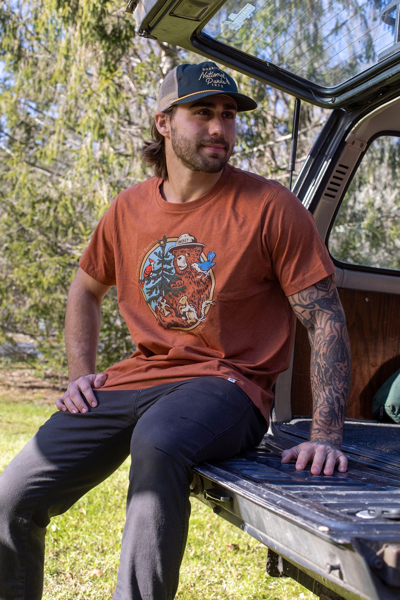 The Landmark Project Men's Smokey's Friends Graphic T-Shirt product image