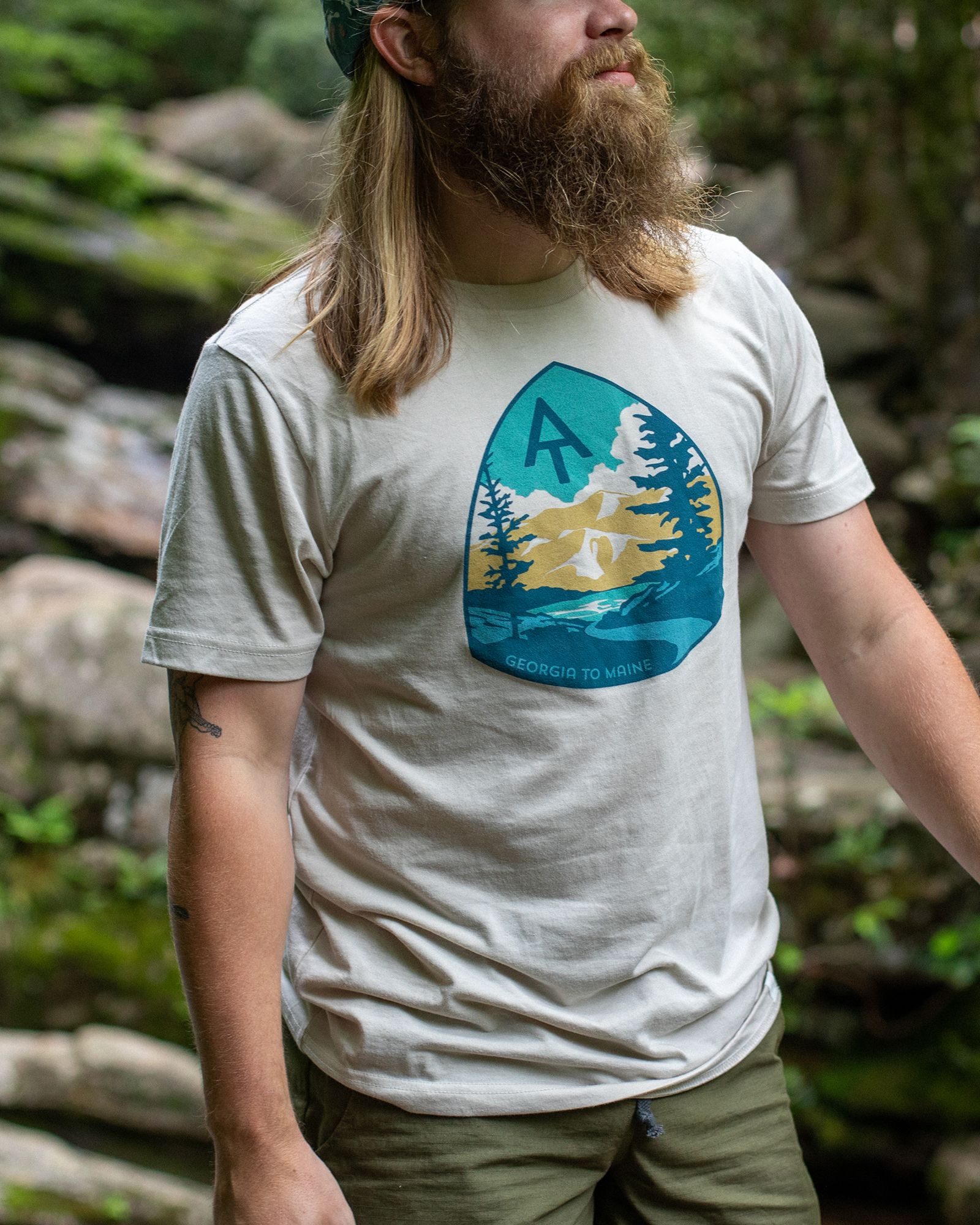 The Landmark Project Adult Appalachian Trail Short Sleeve Graphic T-Shirt product image