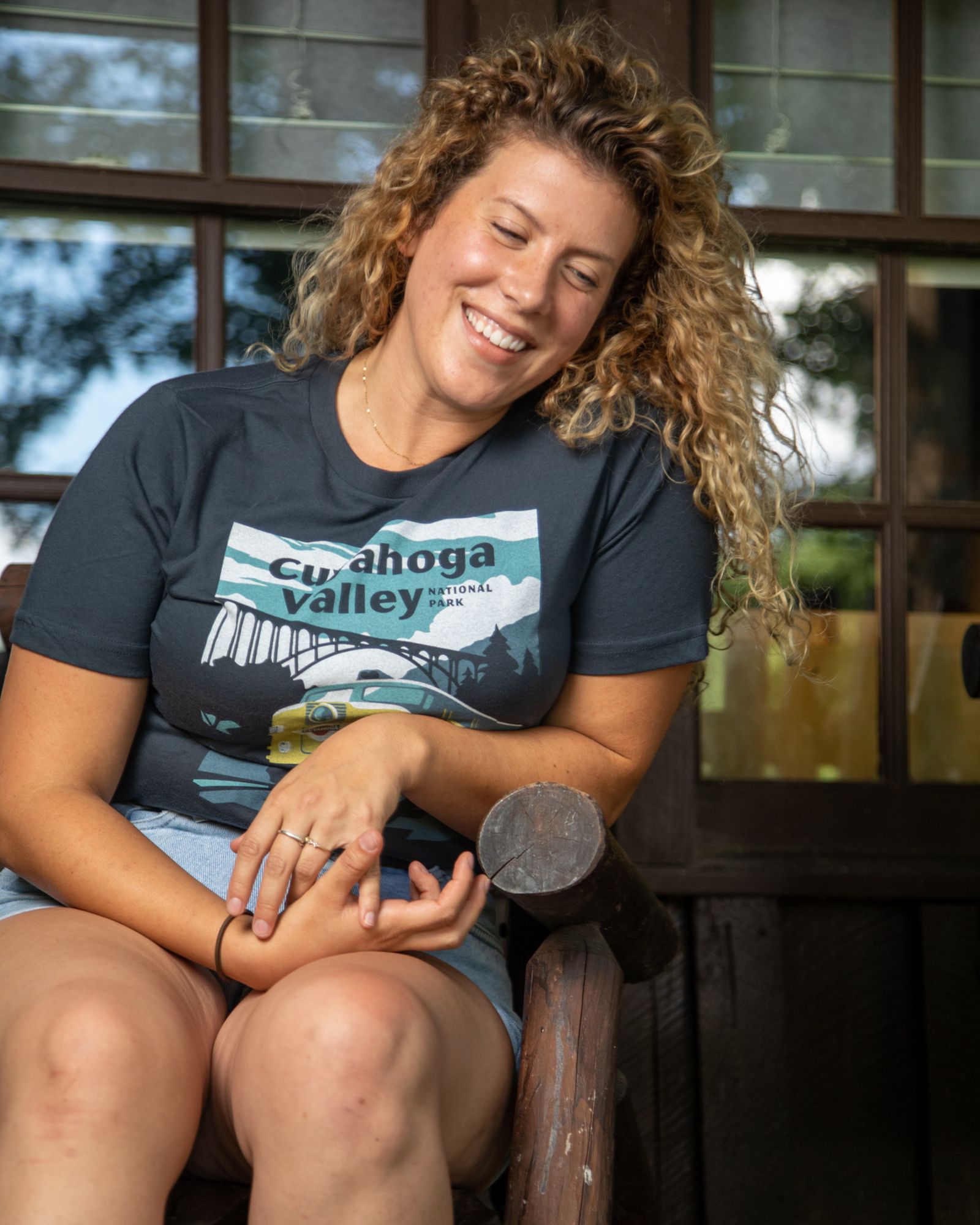 The Landmark Project Adult Cuyahoga Valley National Park Short Sleeve Graphic T-Shirt product image