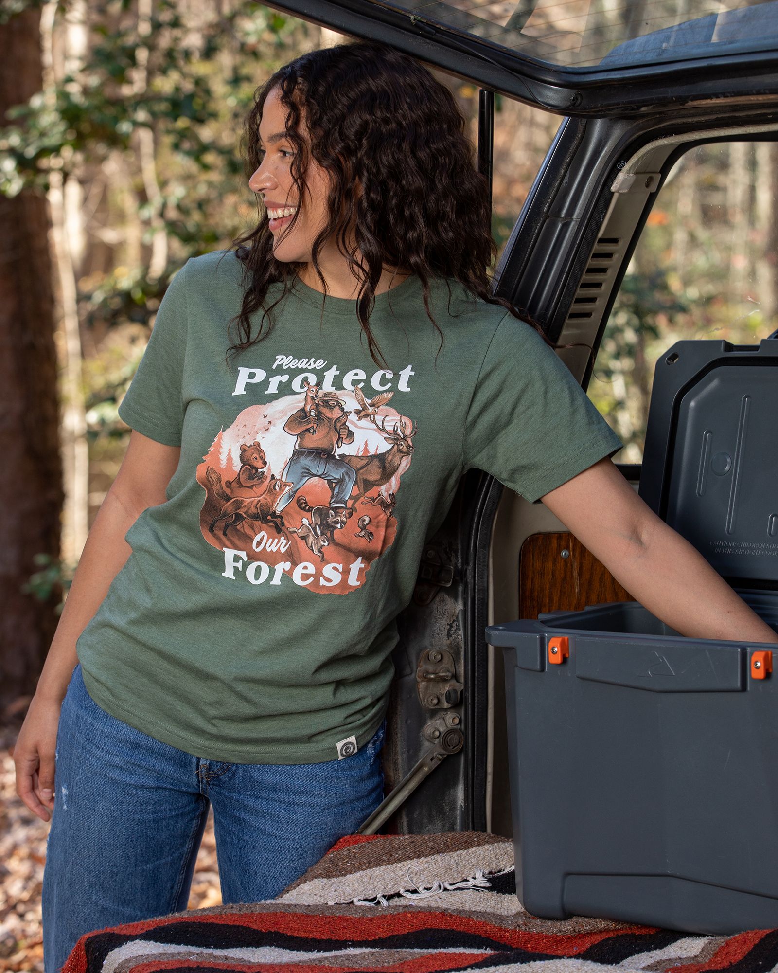 The Landmark Project Adult Protect Our Forest Short Sleeve T-Shirt product image