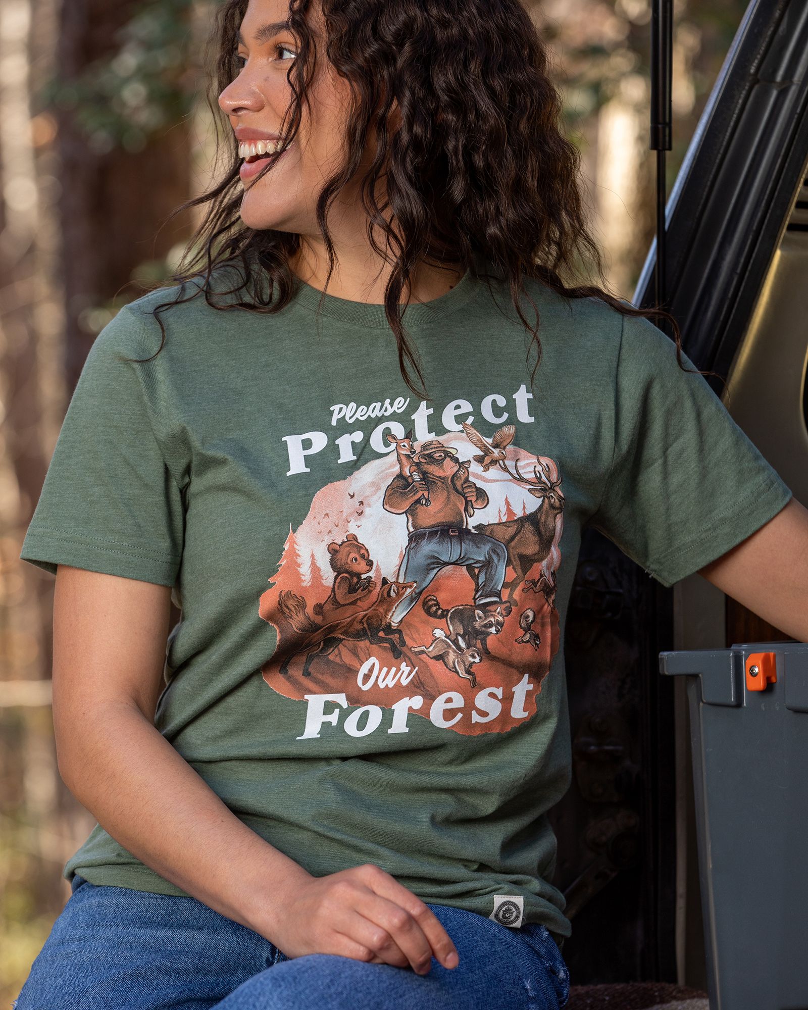 The Landmark Project Adult Protect Our Forest Short Sleeve T-Shirt product image
