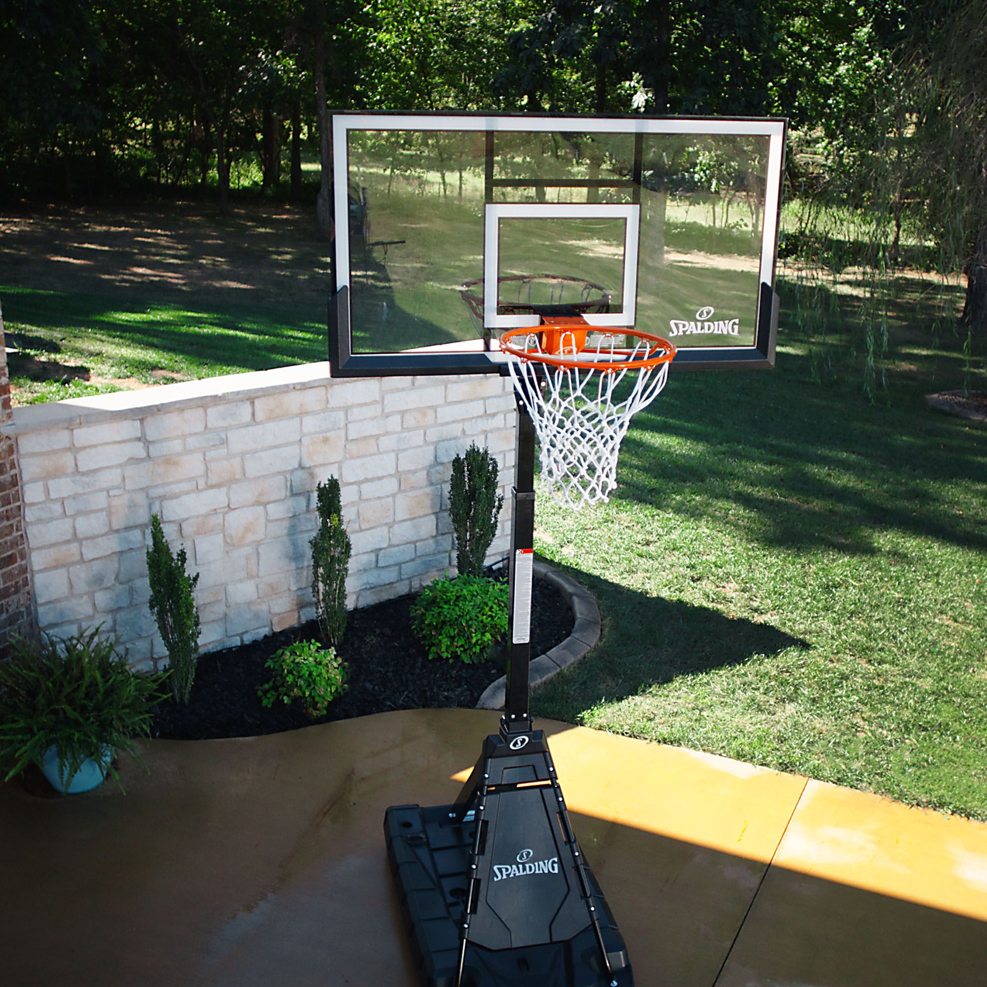 Spalding 54" Momentous EZ Assembly H-Frame Portable Basketball Hoop product image