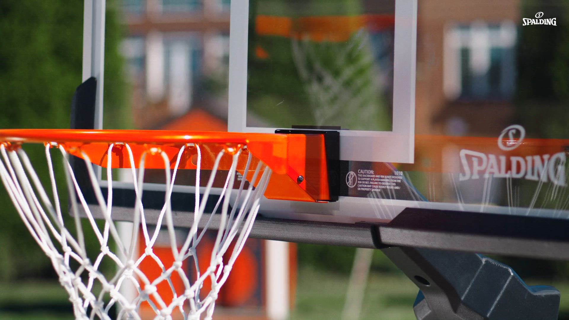 Spalding 60" Momentous EZ Assembly H-Frame Portable Basketball Hoop product