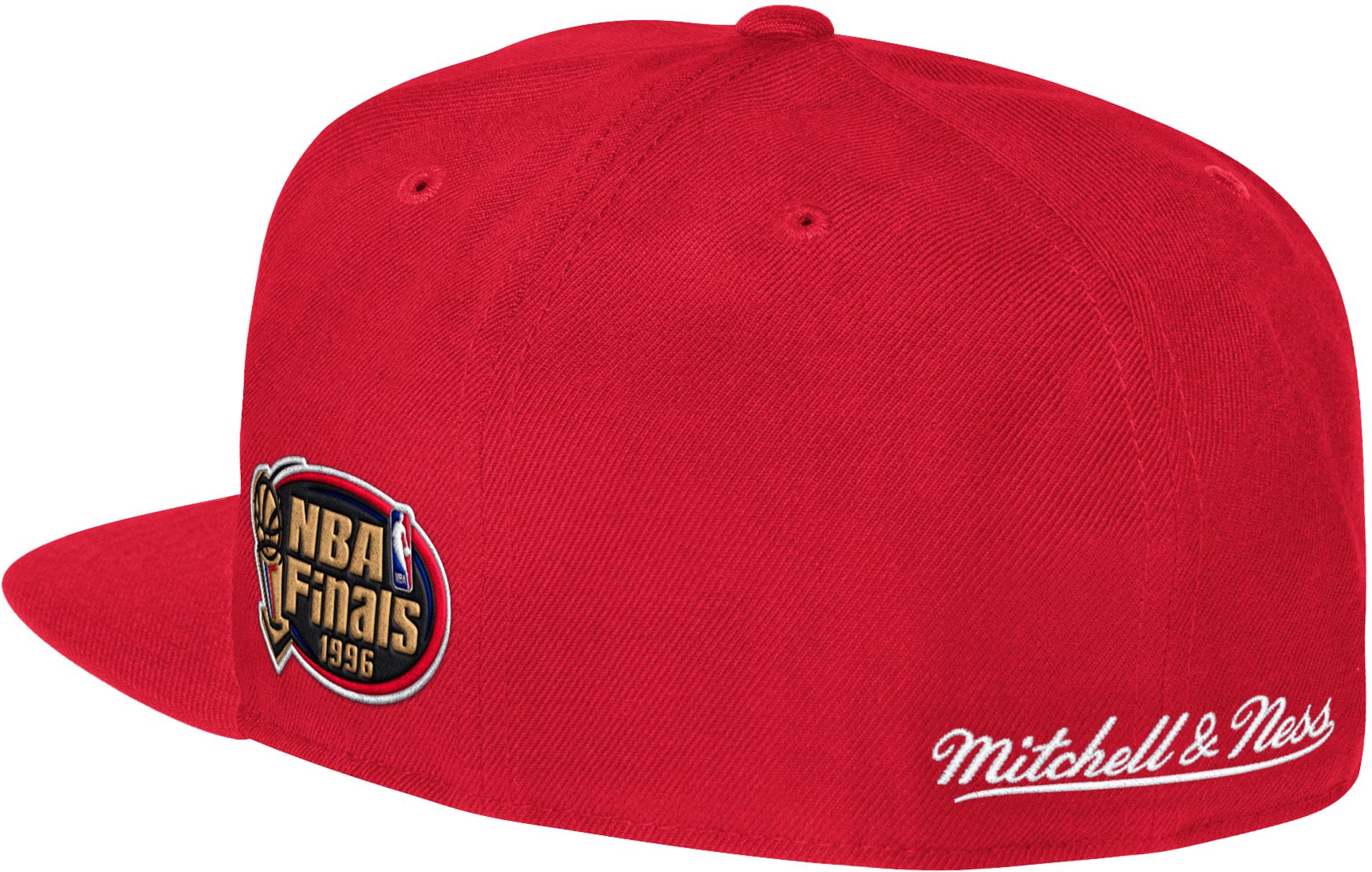Mitchell & Ness Men's Chicago Bulls Red Champs Fitted Hat product image