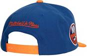 Mitchell & Ness New York Islanders Script 2-Tone Snapback Adjustable Hat product image