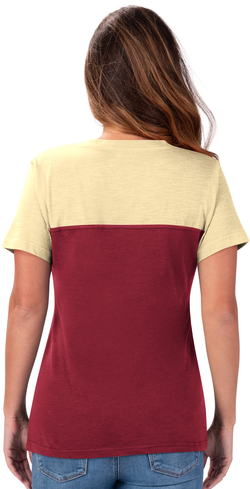 G-III For Her Women's Florida State Seminoles Garnet Rundown T-Shirt product image