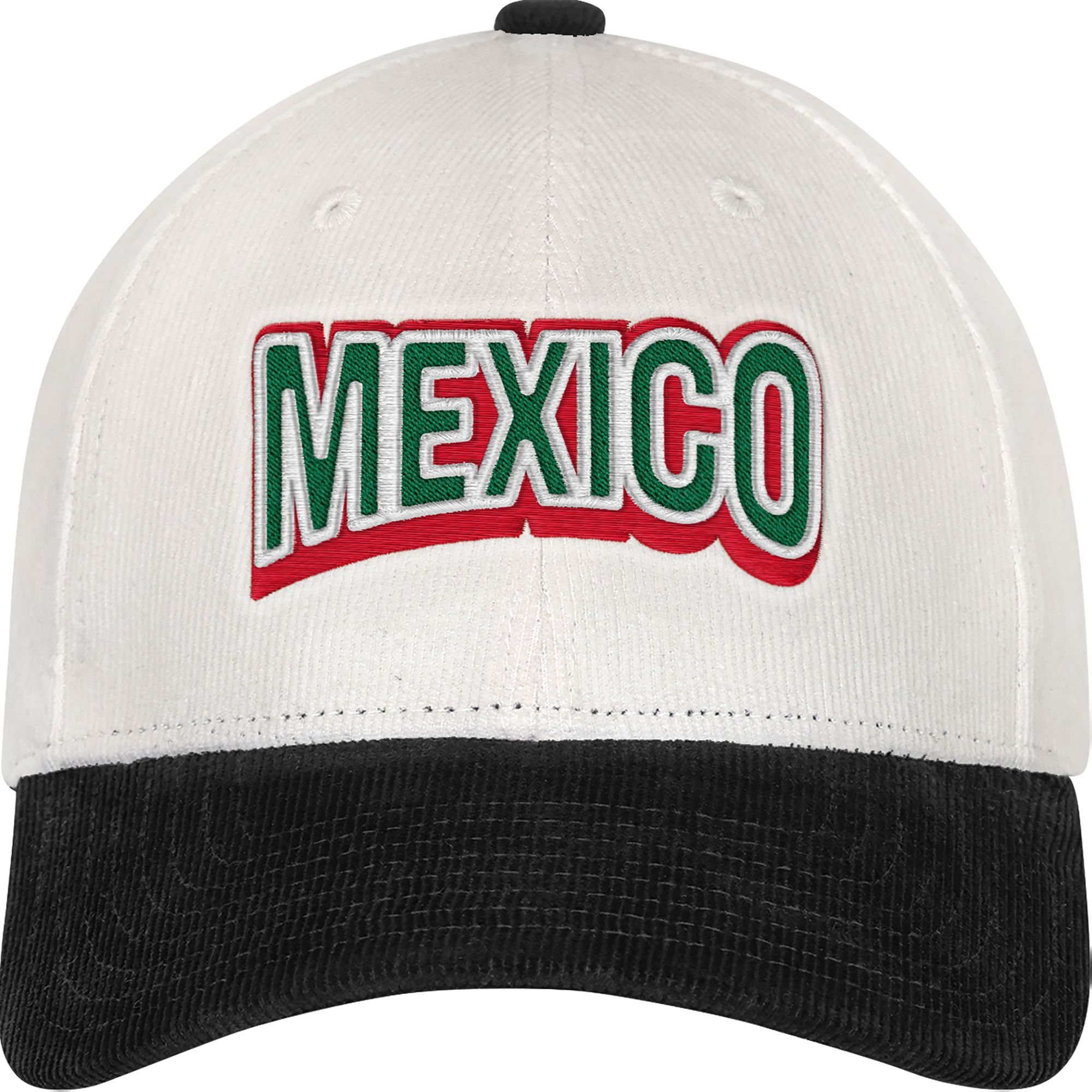 Outerstuff Adult Mexico 2026 Off White Structured Adjustable Hat product image