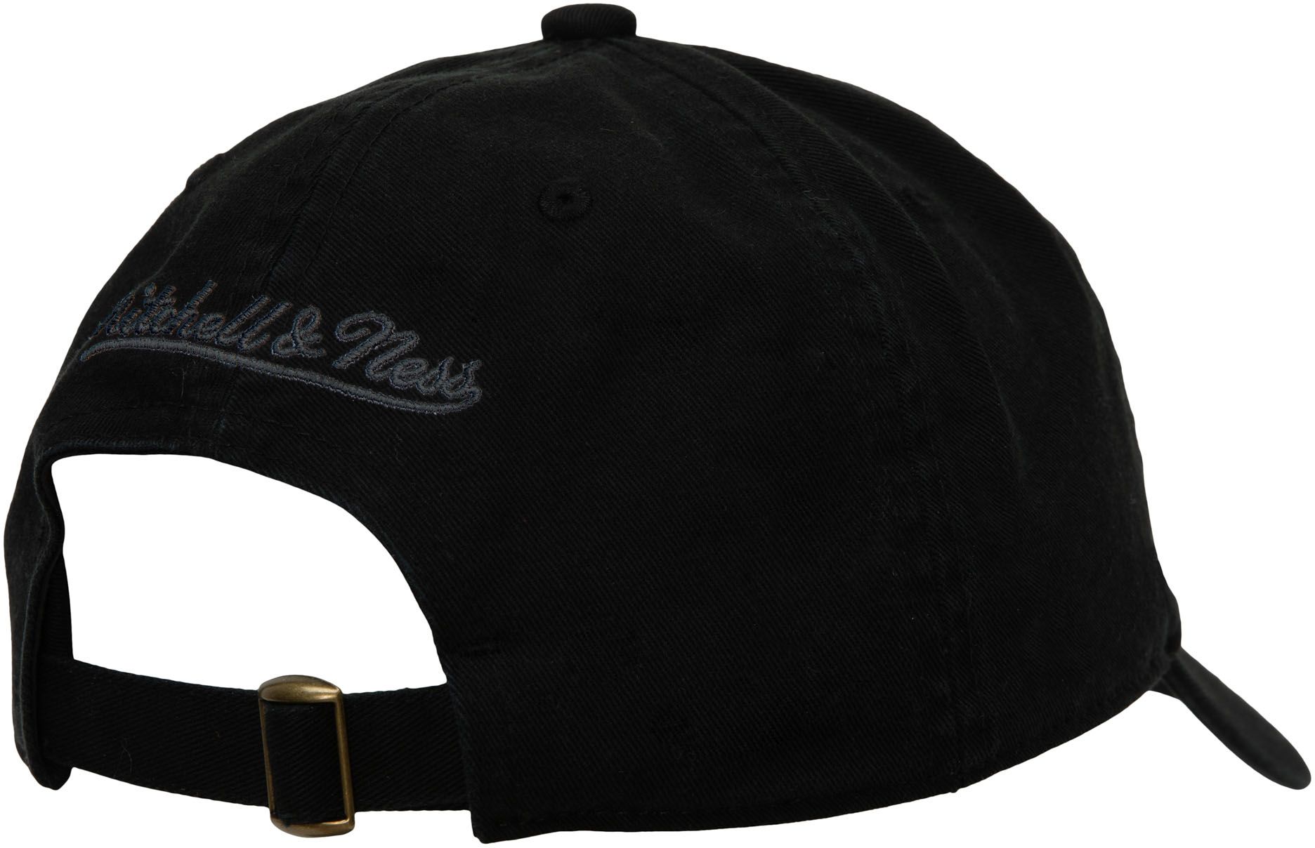 Mitchell & Ness Boston Bruins Script Adjustable Dad Hat