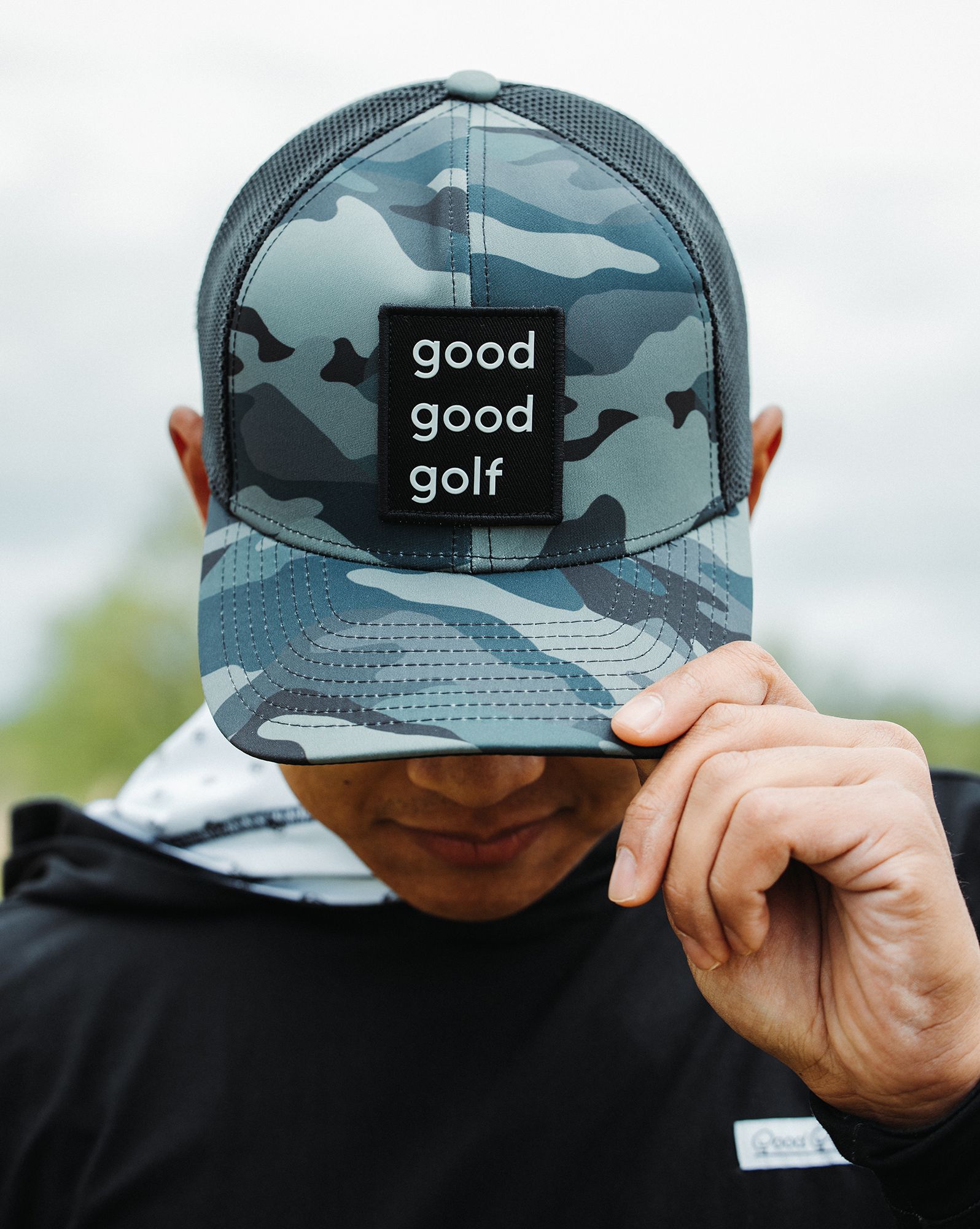 Good Good Golf Men's Can't See Me Golf Trucker Hat product image