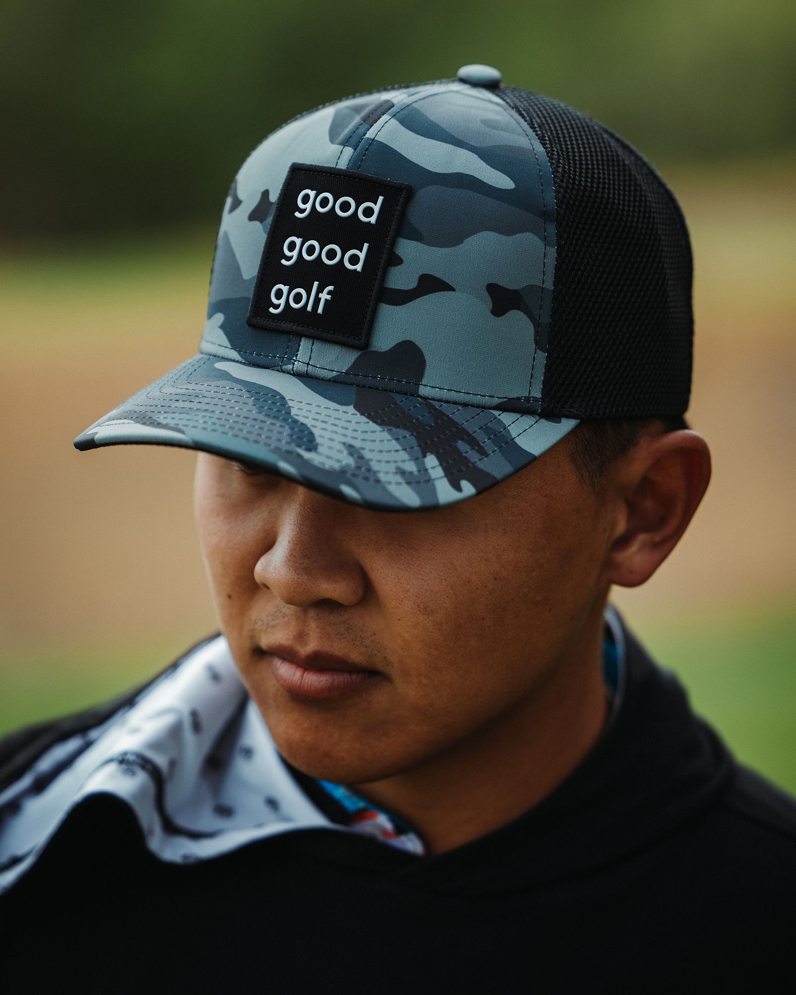 Good Good Golf Men's Can't See Me Golf Trucker Hat product image