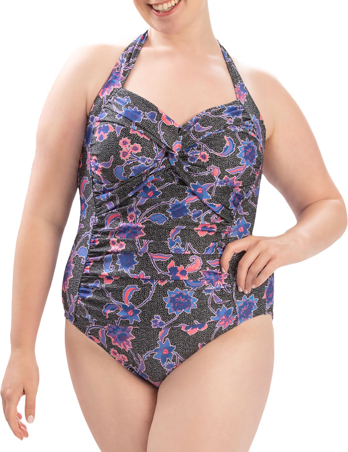 Dolfin Women's Printed Sweetheart One-Piece Swimsuit product image